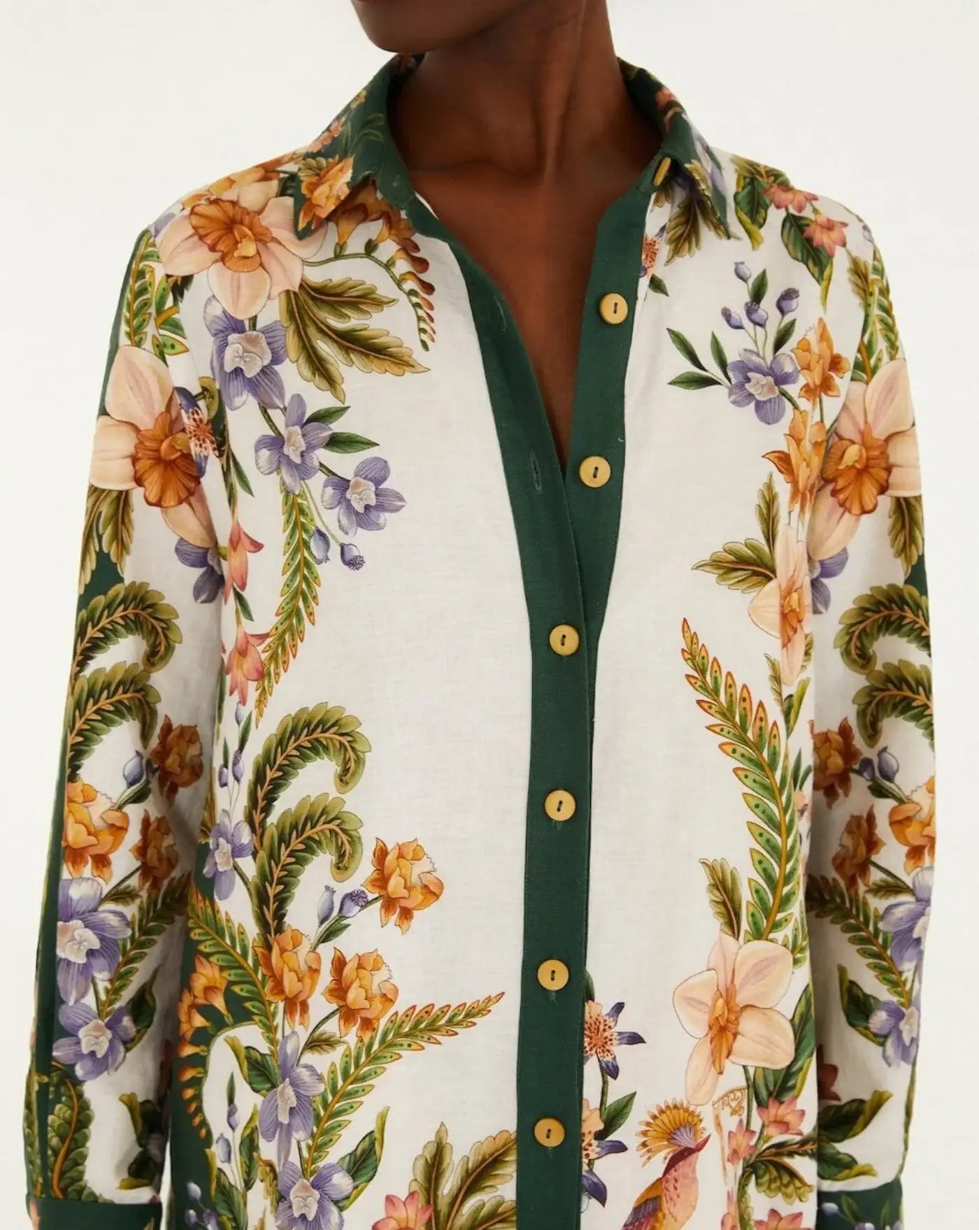 Camisa Farm Rio Nature Sand Shirt 349062 28068 FARM RIO 