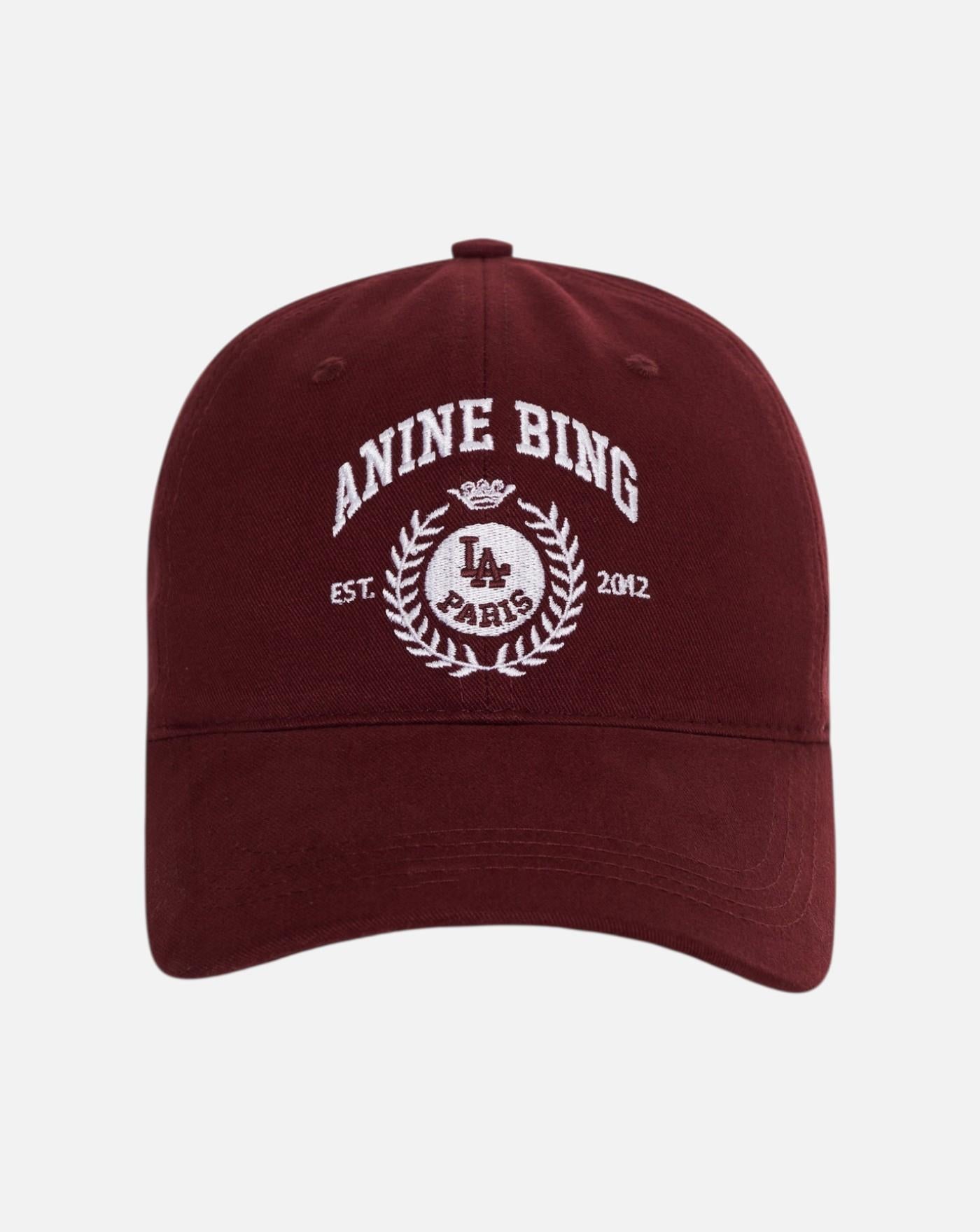 Gorra Anine Bing JEREMY BASEBALL COLLEGIATE CAP - FIG A1212678BGN28 FIG ANINE BING 