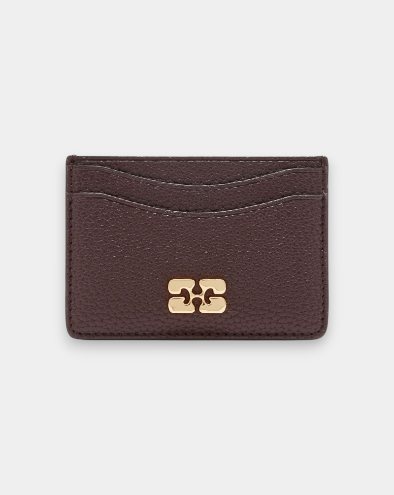 Tarjetero Ganni Card Holder Grained A7276 979 GANNI 