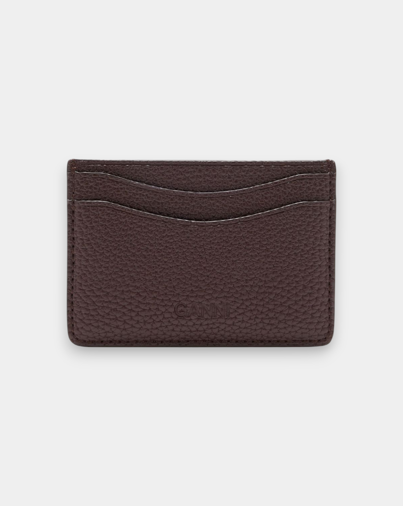 Tarjetero Ganni Card Holder Grained A7276 979 GANNI 