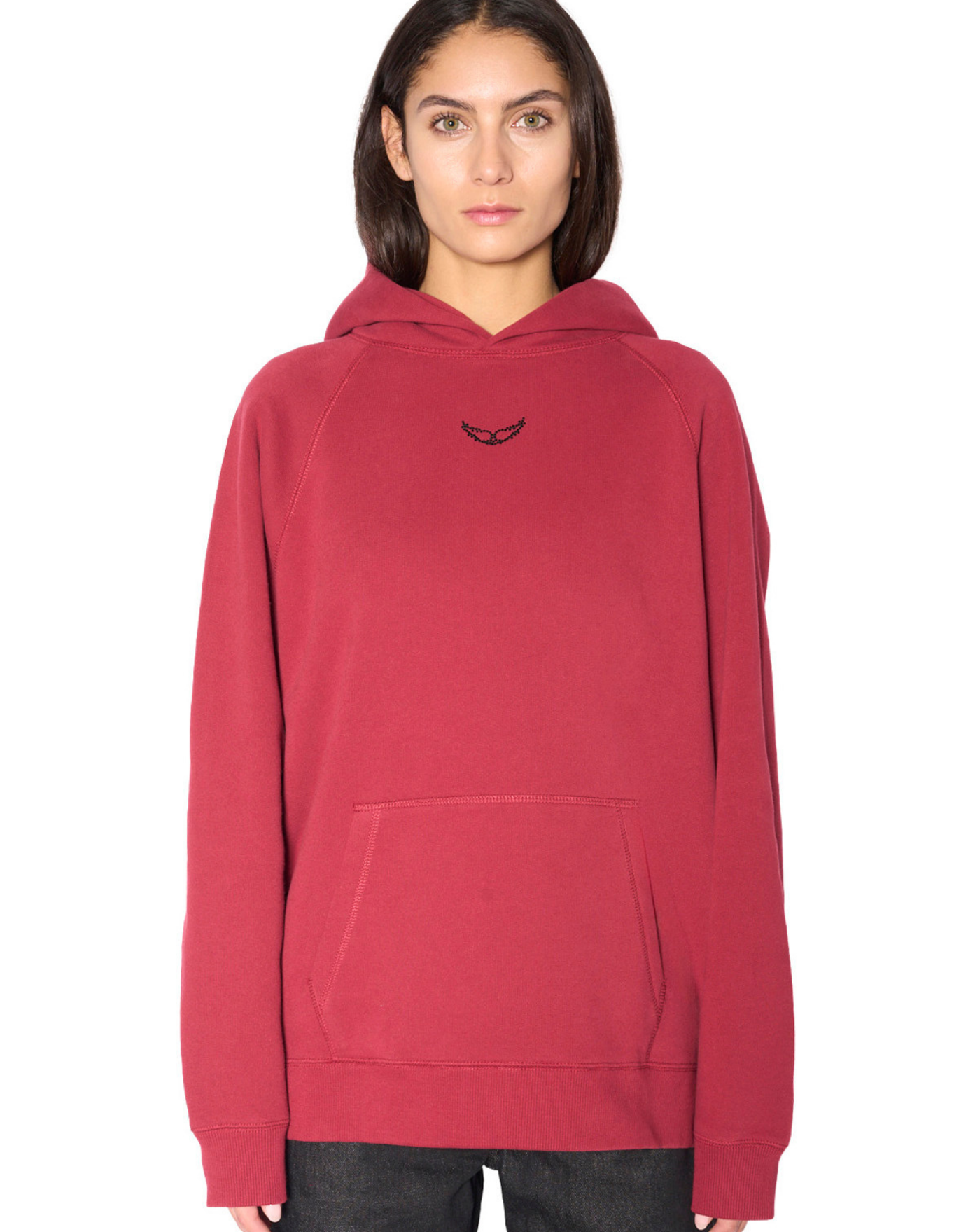 Sudadera Zadig & Voltaire Georgy Mo Tour Lips Strass JWSS01747 610 ZADIG & VOLTAIRE 