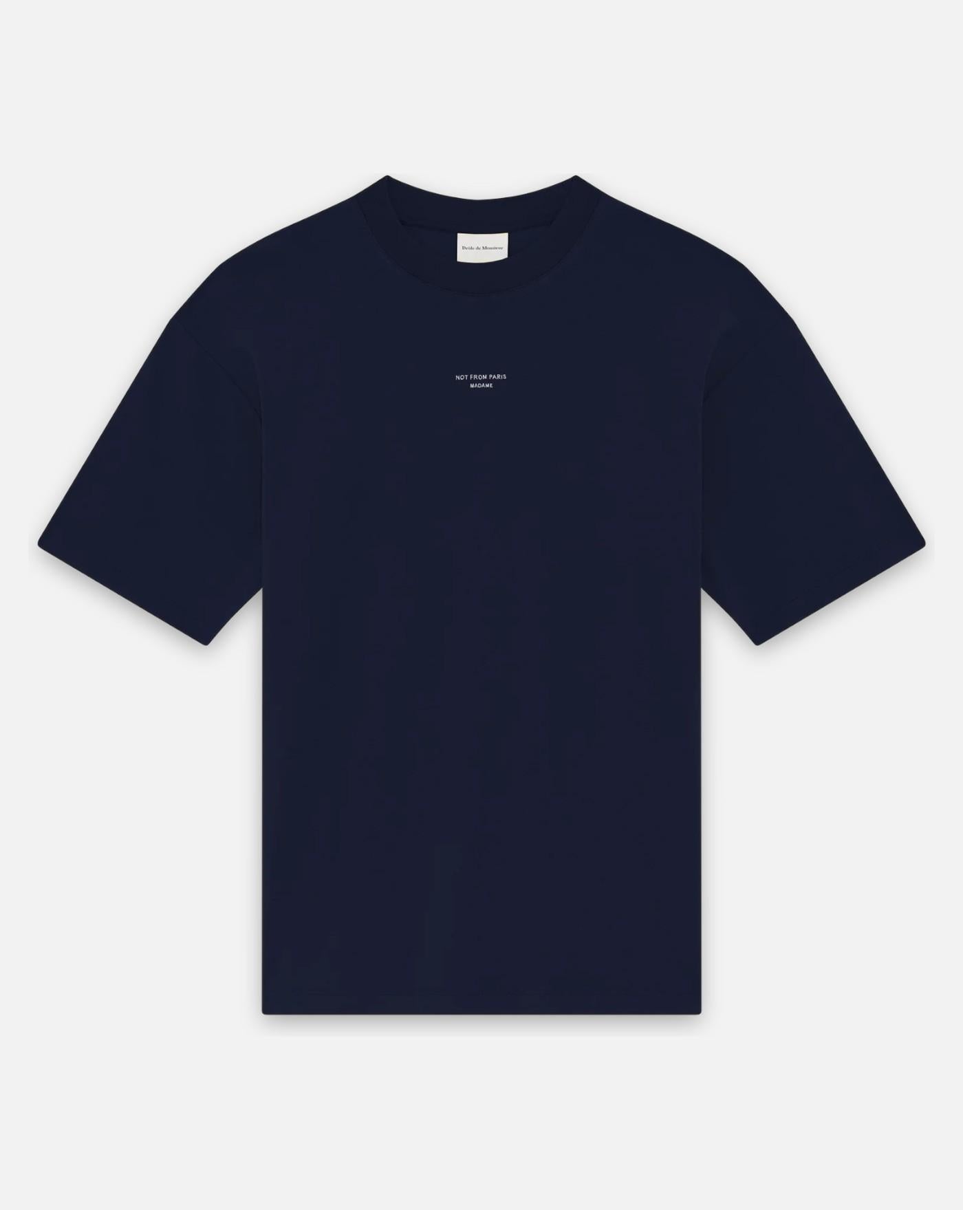 Camiseta Drole de Monsieur Classic Slogan T-shirt TS202 CO002 NY DROLE DE MONSIEUR 