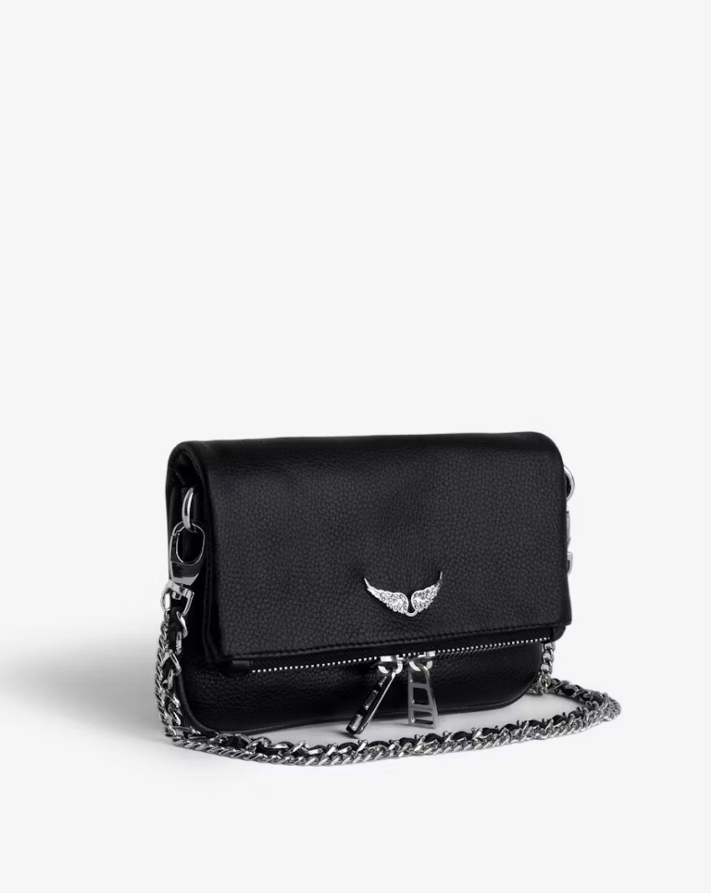 Bolso Zadig & Voltaire Rock Nano Grained Leather LWBA03975 BLACK 011 ZADIG & VOLTAIRE 
