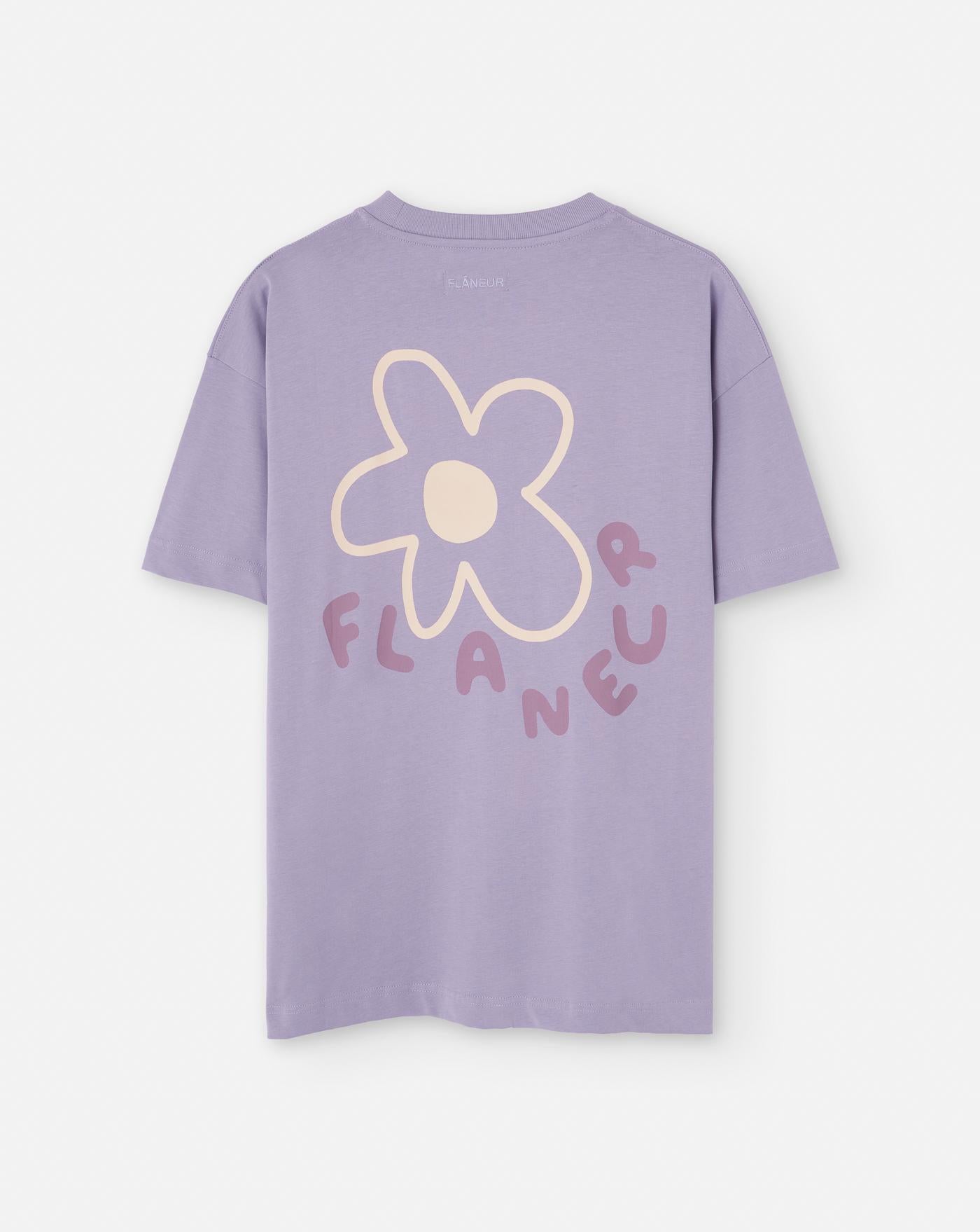 Camiseta Flâneur Blossom F15145 PURPLE FLANEUR 