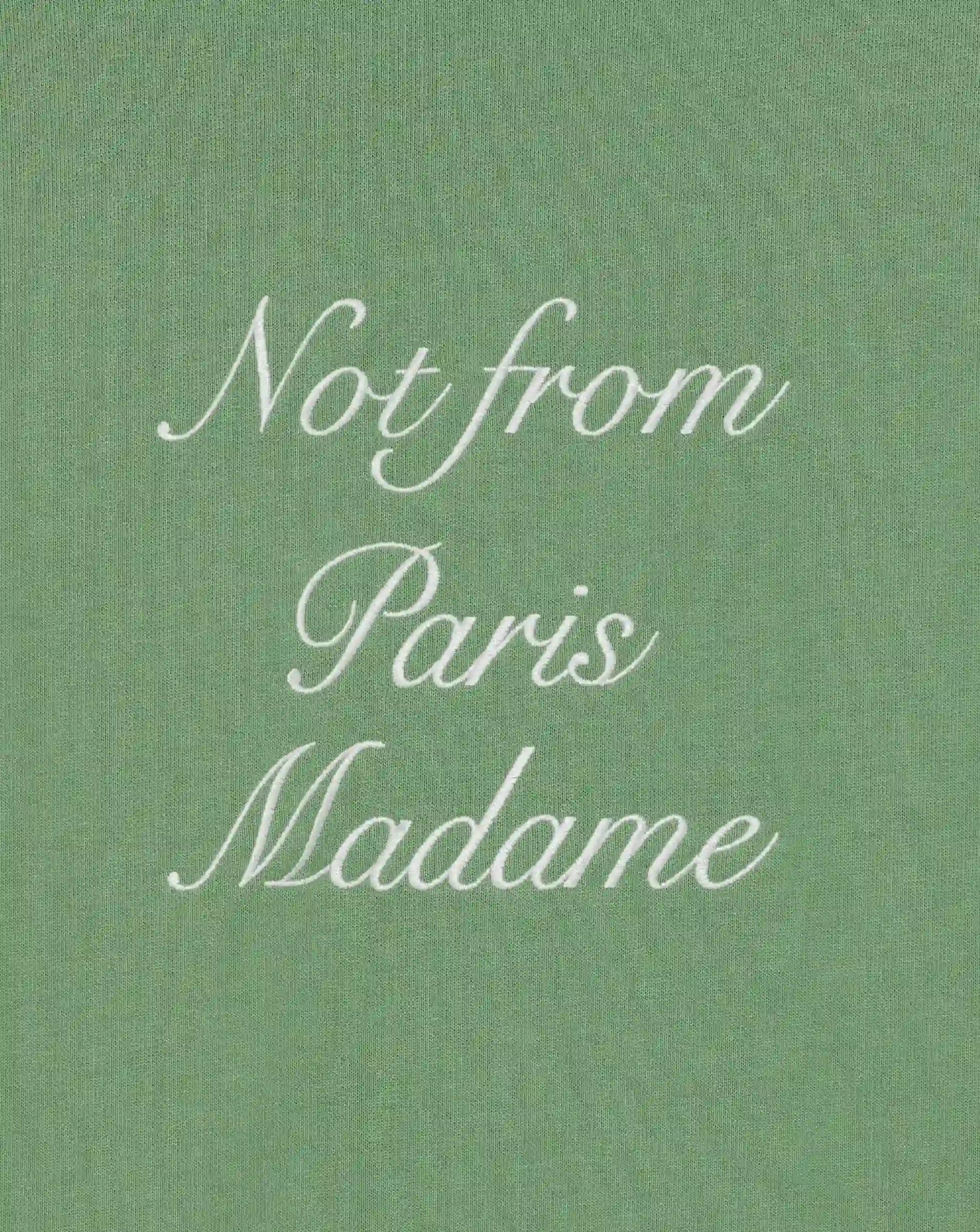 Sudadera Drole de Monsieur Slogan Calligraphy K-SW157 CO127LGN DROLE DE MONSIEUR 