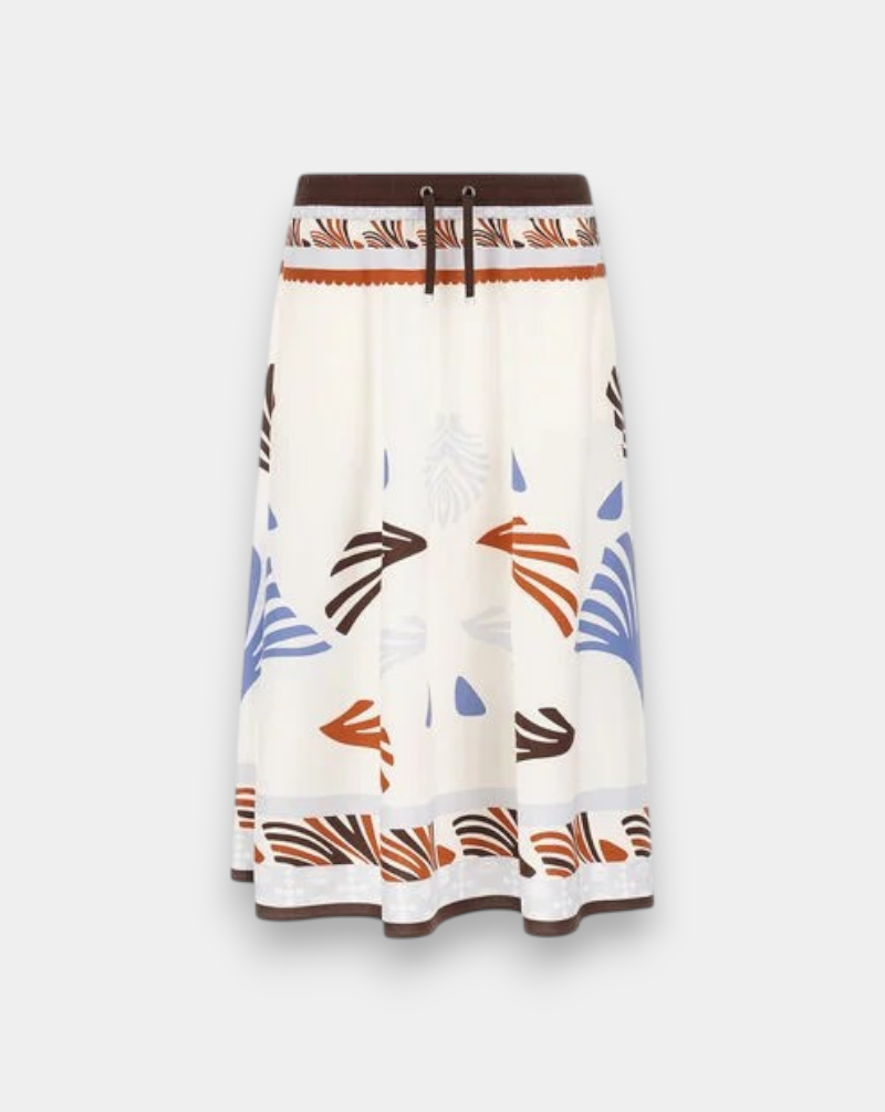 Falda Summer Print Cotton GN000109D 133209999 HERNO 