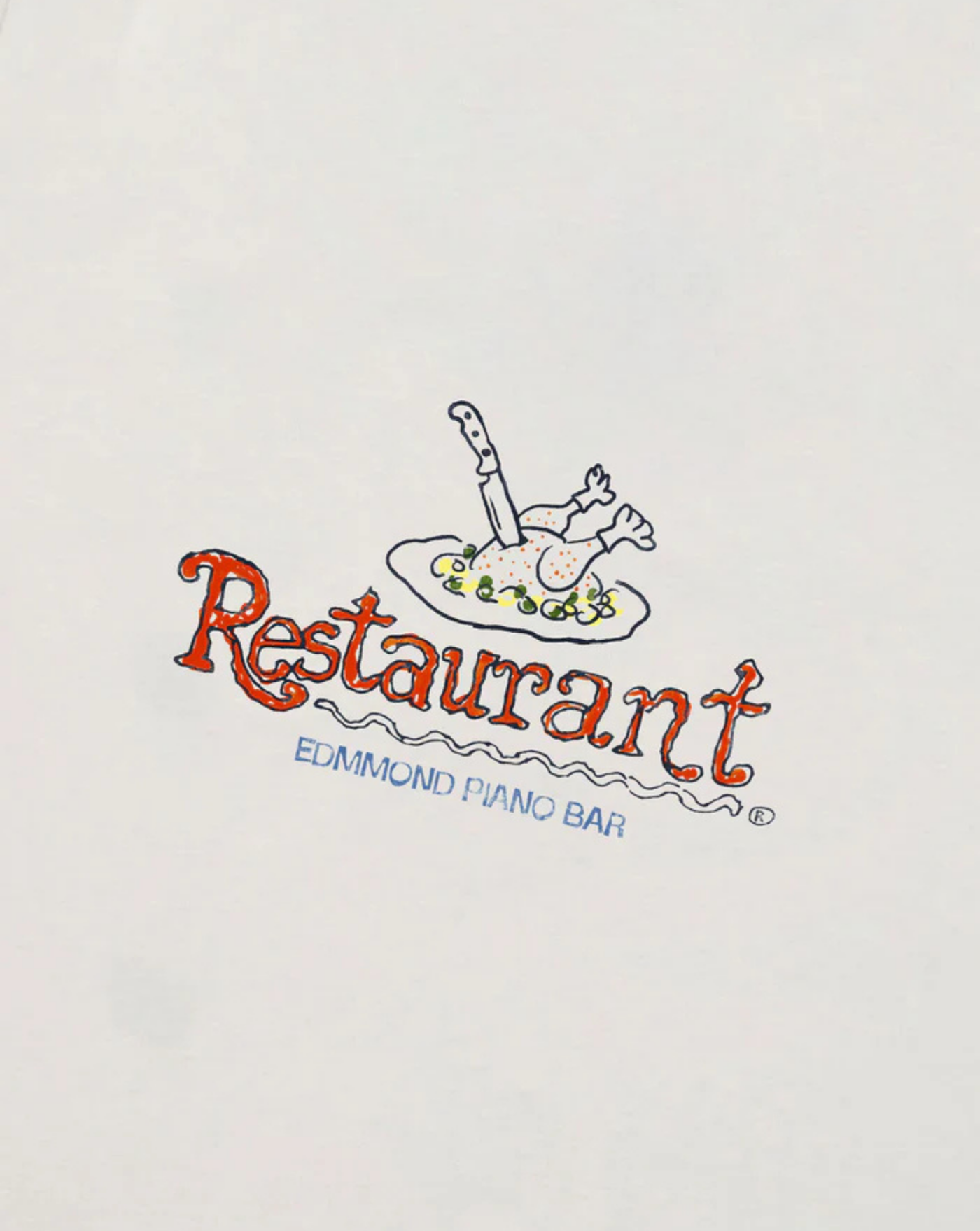 Camiseta Edmmond Piano Bar 3253014010 PLAIN OFF WHITE EDMMOND 