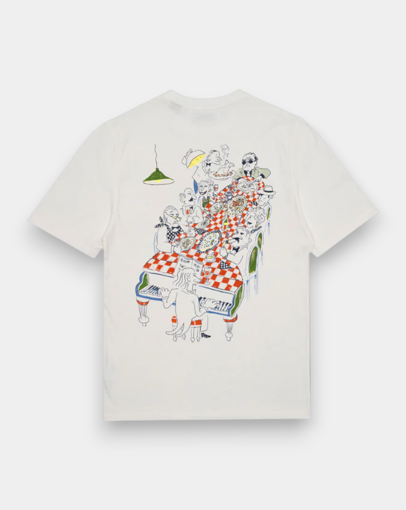 Camiseta Edmmond Piano Bar 3253014010 PLAIN OFF WHITE EDMMOND 