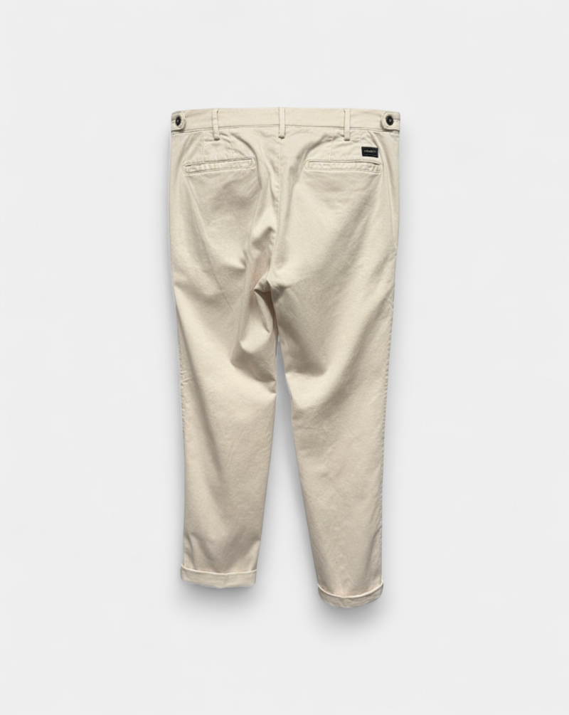 Pantalon 40 Weft David DAVID 2372 W2139 PANNA BEIGE 40 WEFT 