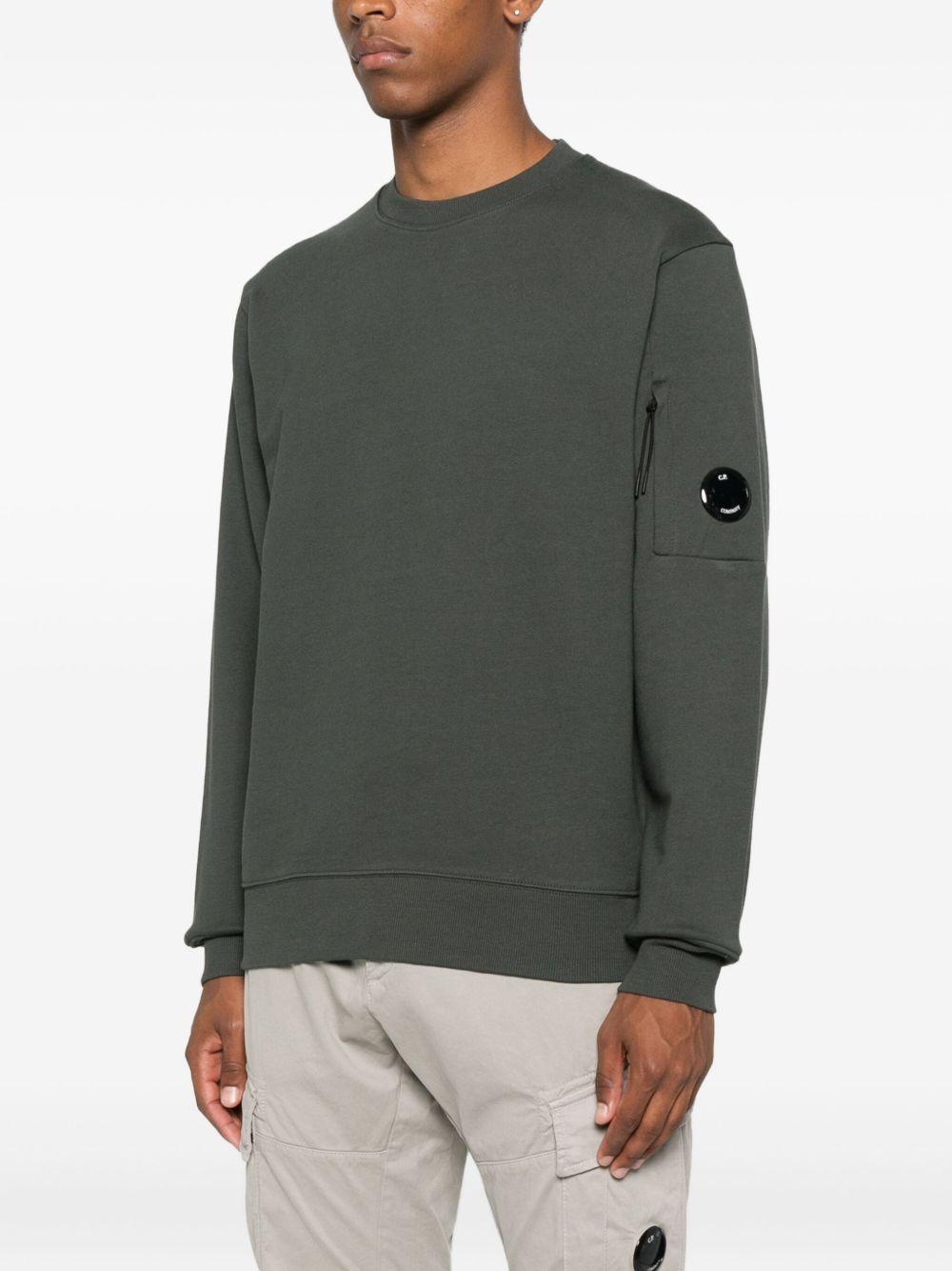 Sudadera C.P. Company Crewneck in Diagonal Raised Fleece 19CMSS713A005086W 978 C.P. COMPANY 