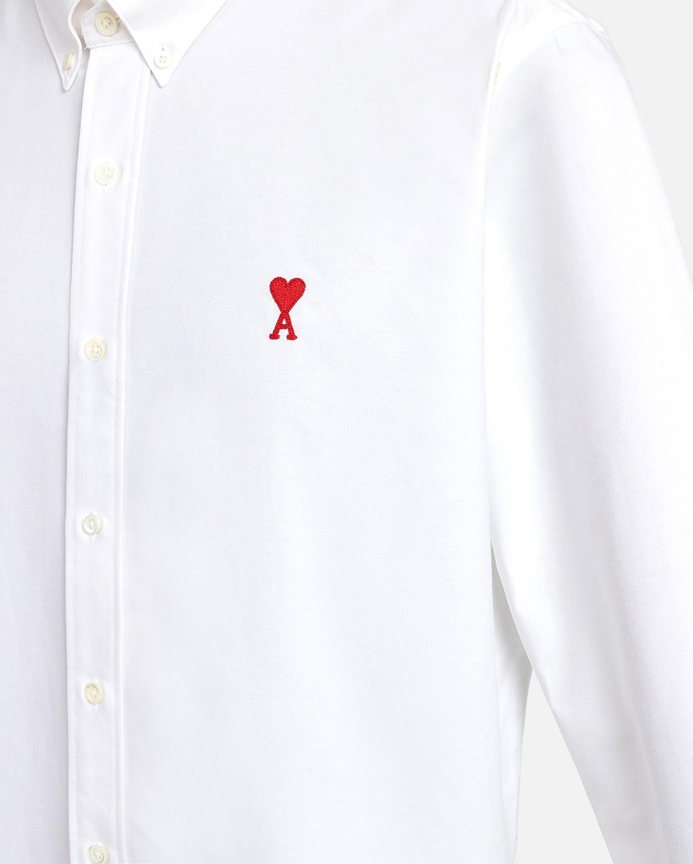 Camisa Ami Paris Ami de Coeur BFUSH063CO0031 168 AMI PARIS 