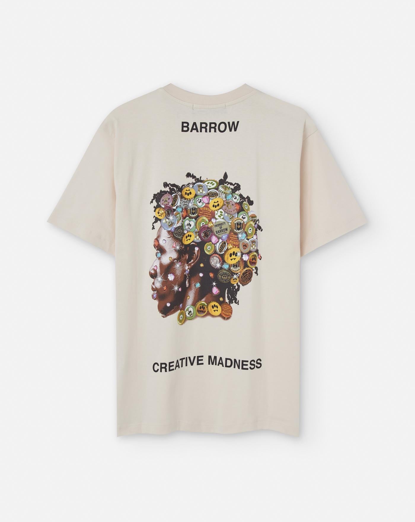 Camiseta Barrow Creative Madness S5BWUATH157 BW029 BARROW 