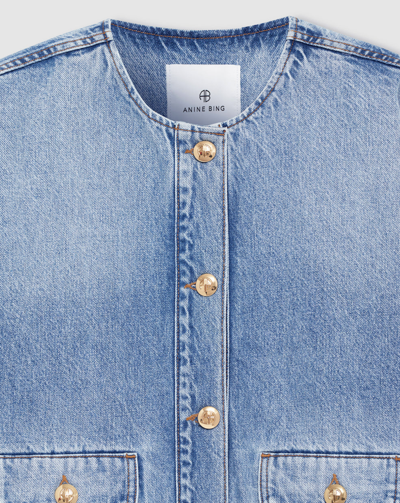 Chaqueta Anine Bing Blanche A0111565WHD33  ANINE BING 