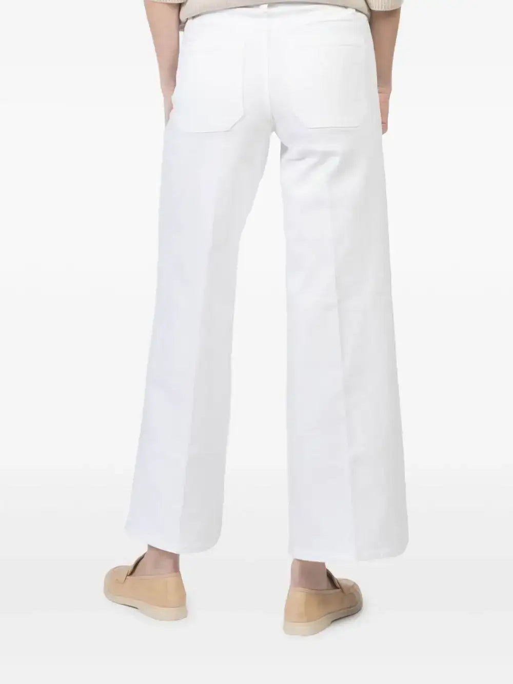 Denim Frame Le Slim Palazzo LSPIP238 WHT FRAME 