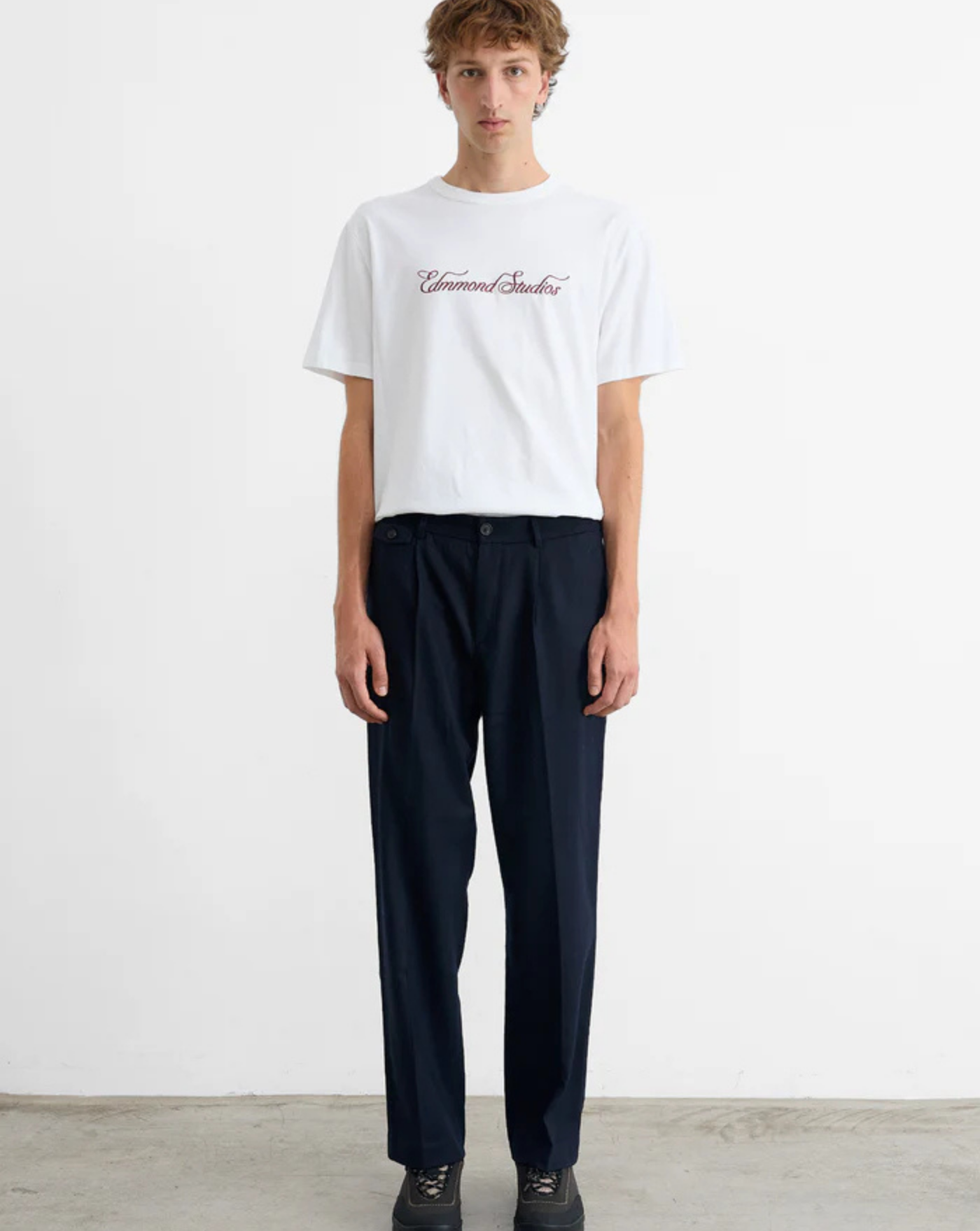 Camiseta Edmmond Lyles 3253005000 PLAIN WHITE EDMMOND 