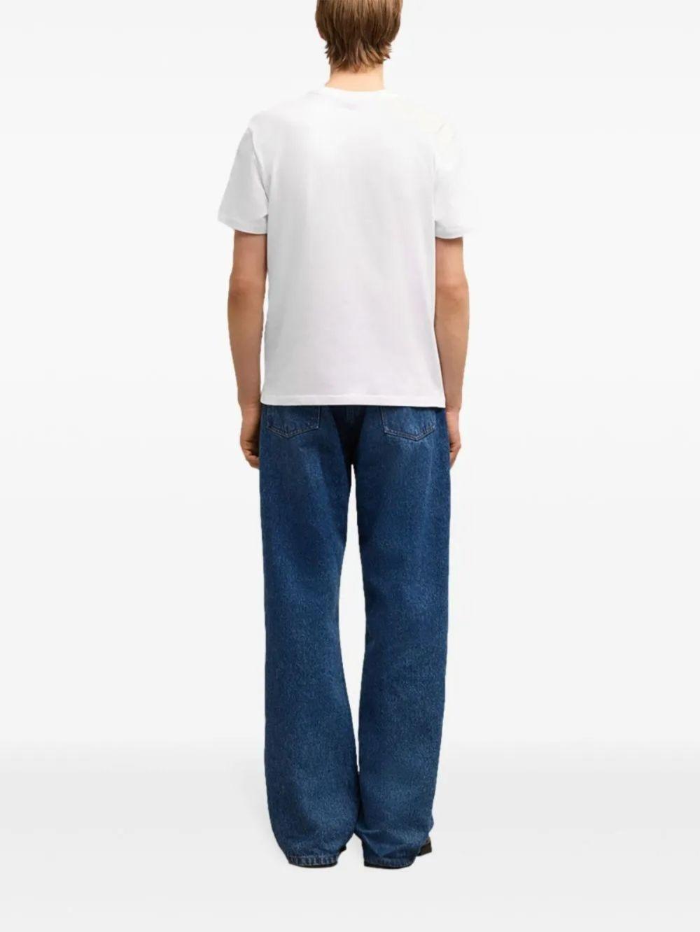 Camiseta Ami Paris Ami de Coeur BFUTS035724 100 AMI PARIS 