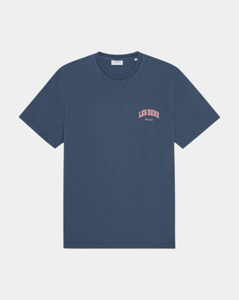Camiseta Les Deux Brady Hoop T-shirt 1001473 430DARK DENIM BLUE LES DEUX 