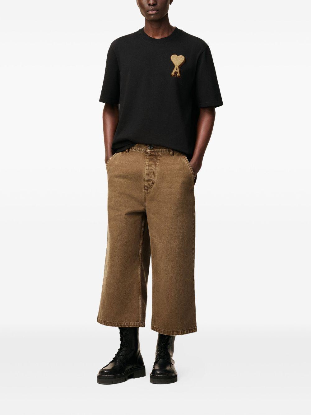 Camiseta Ami Paris Ami de Coeur UTS352726 001 AMI PARIS 