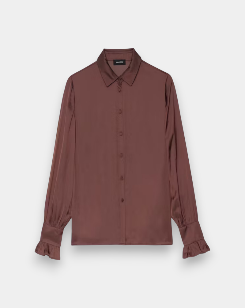 Camisa Zadig & Voltaire Thely Satin WWSH02226 540 ZADIG & VOLTAIRE 