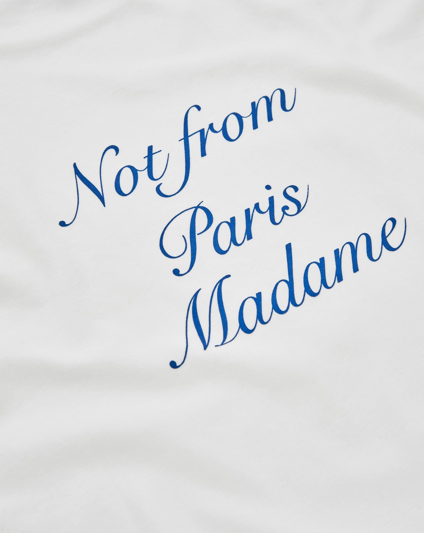 Camiseta Drole de Monsieur Le T-Shirt Slogan Cursive TS209 CO002 OW DROLE DE MONSIEUR 