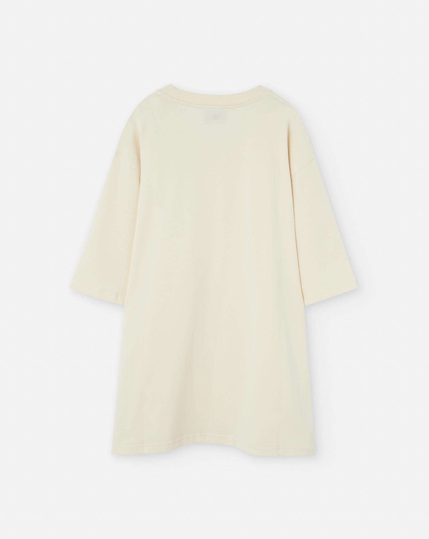 Camiseta Ami Paris Ami de Couer HTS055726 WHITE CREAM AMI PARIS 