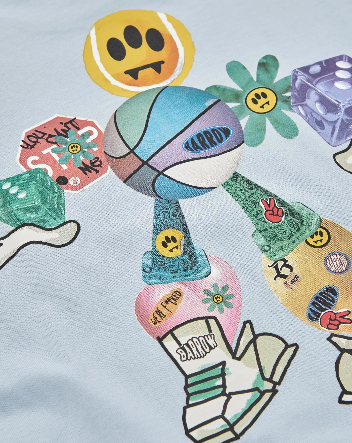 Camiseta Barrow Robot S5BWUATH147 BW035 BARROW 