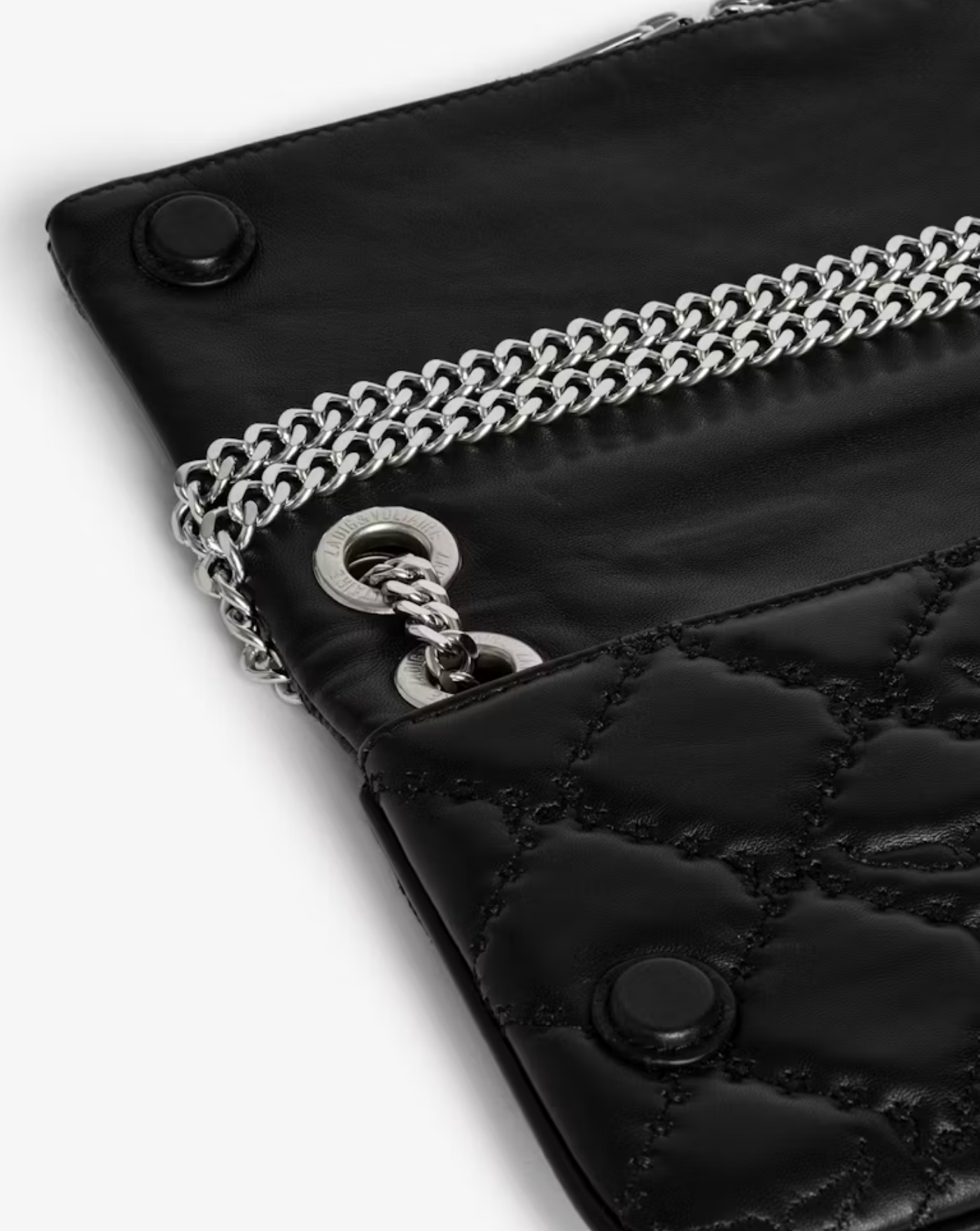 Bolso Zadig & Voltaire Rock II Quilted Monogram LWBA04053 011 ZADIG & VOLTAIRE 