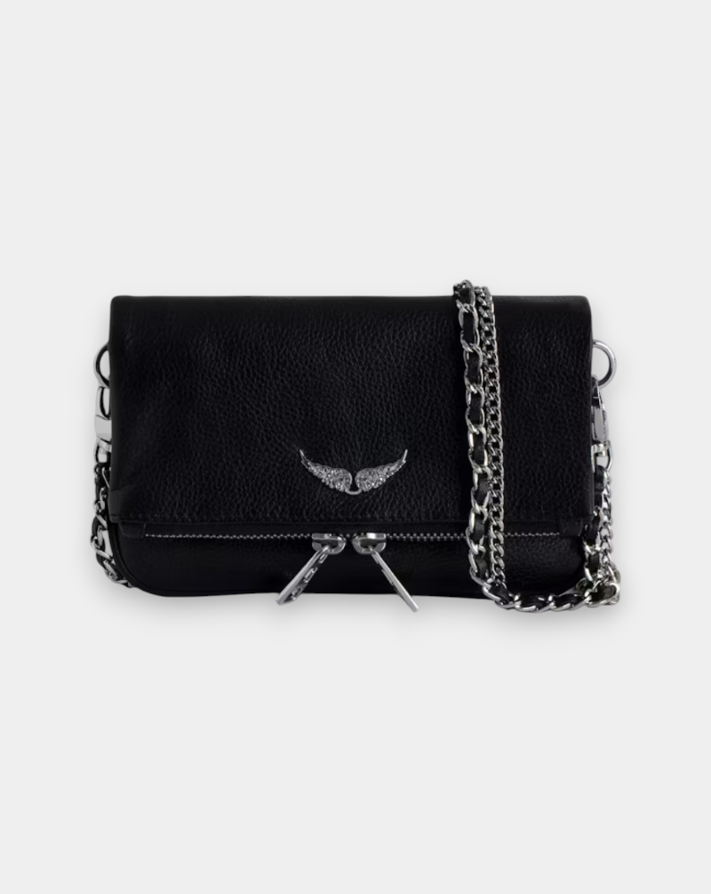 Bolso Zadig & Voltaire Rock Nano Grained Leather LWBA03975 BLACK 011 ZADIG & VOLTAIRE 