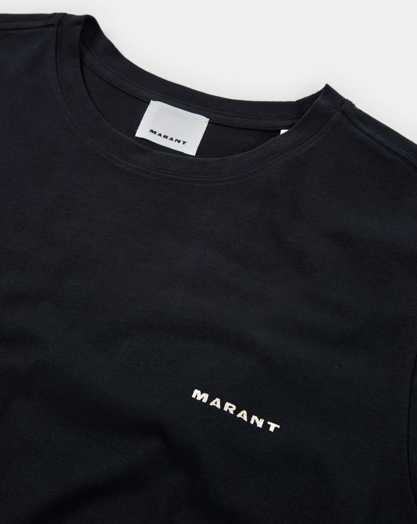 Camiseta Isabel Marant Zafferh TS0047HAB3N13H 01BK ISABEL MARANT 