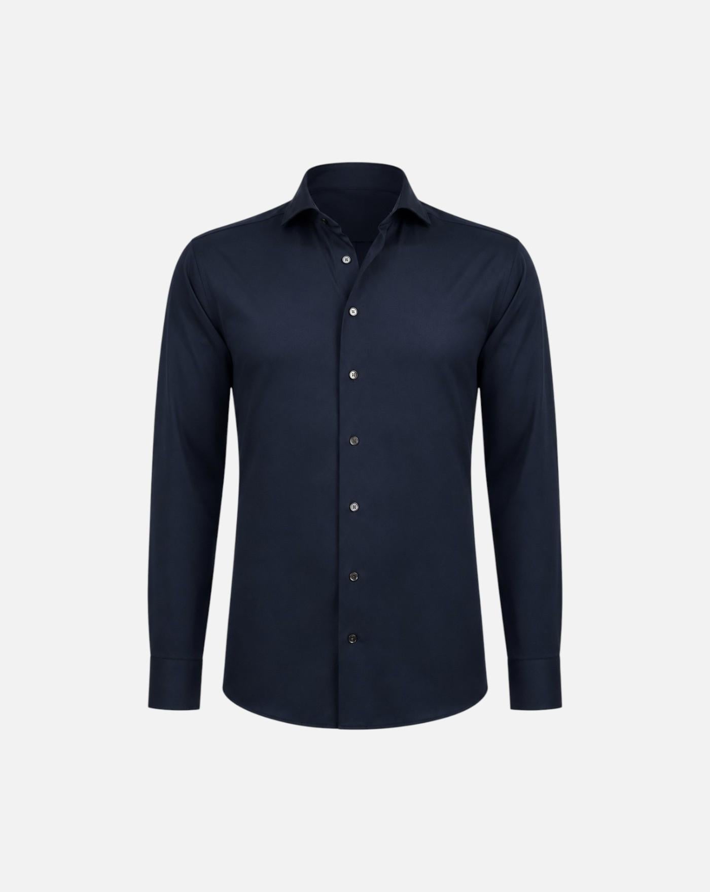 Camisa Traiano Milano T1012 311 130 PLAIN NAVY TRAIANO MILANO 