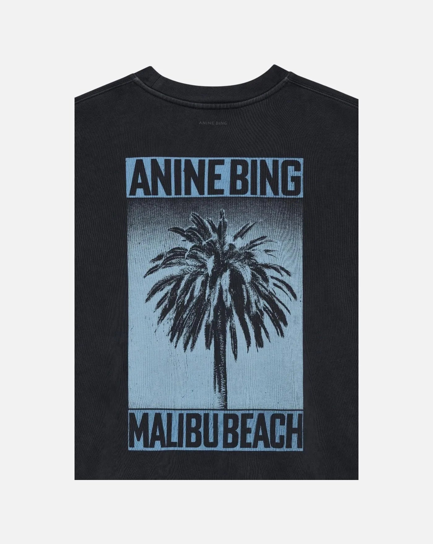 Sudadera Anine Bing MILES SWEATSHIRT PALM - WASHED BLACK A0812599WBL1 WASHED BLACK ANINE BING 