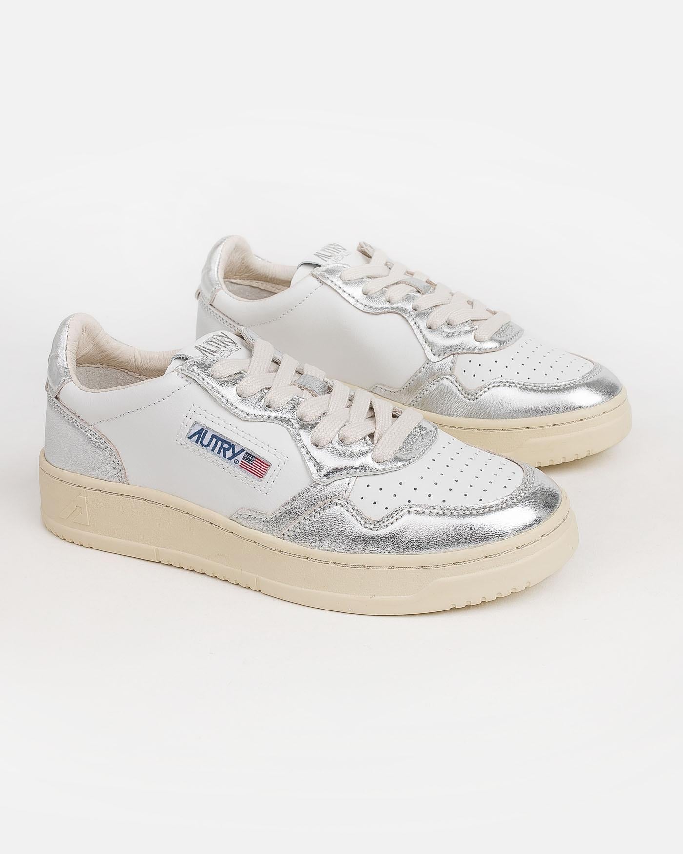 Zapatillas Autry Aulw WB18 AULW WB18 WHITE/SILVER AUTRY 