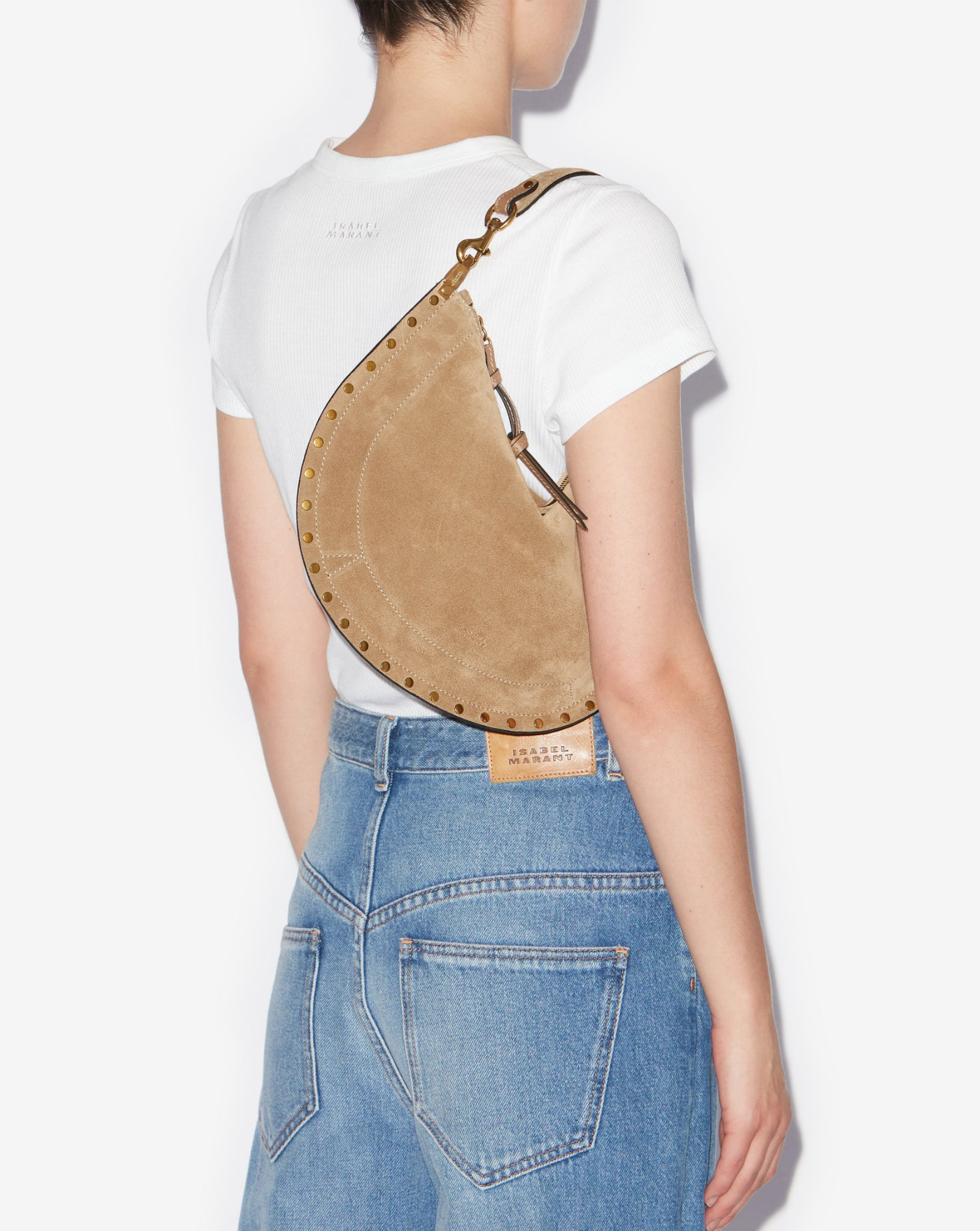 Bolso Isabel Marant Oskan Soft Zip BF0066FA B2C03M 50TA ISABEL MARANT 