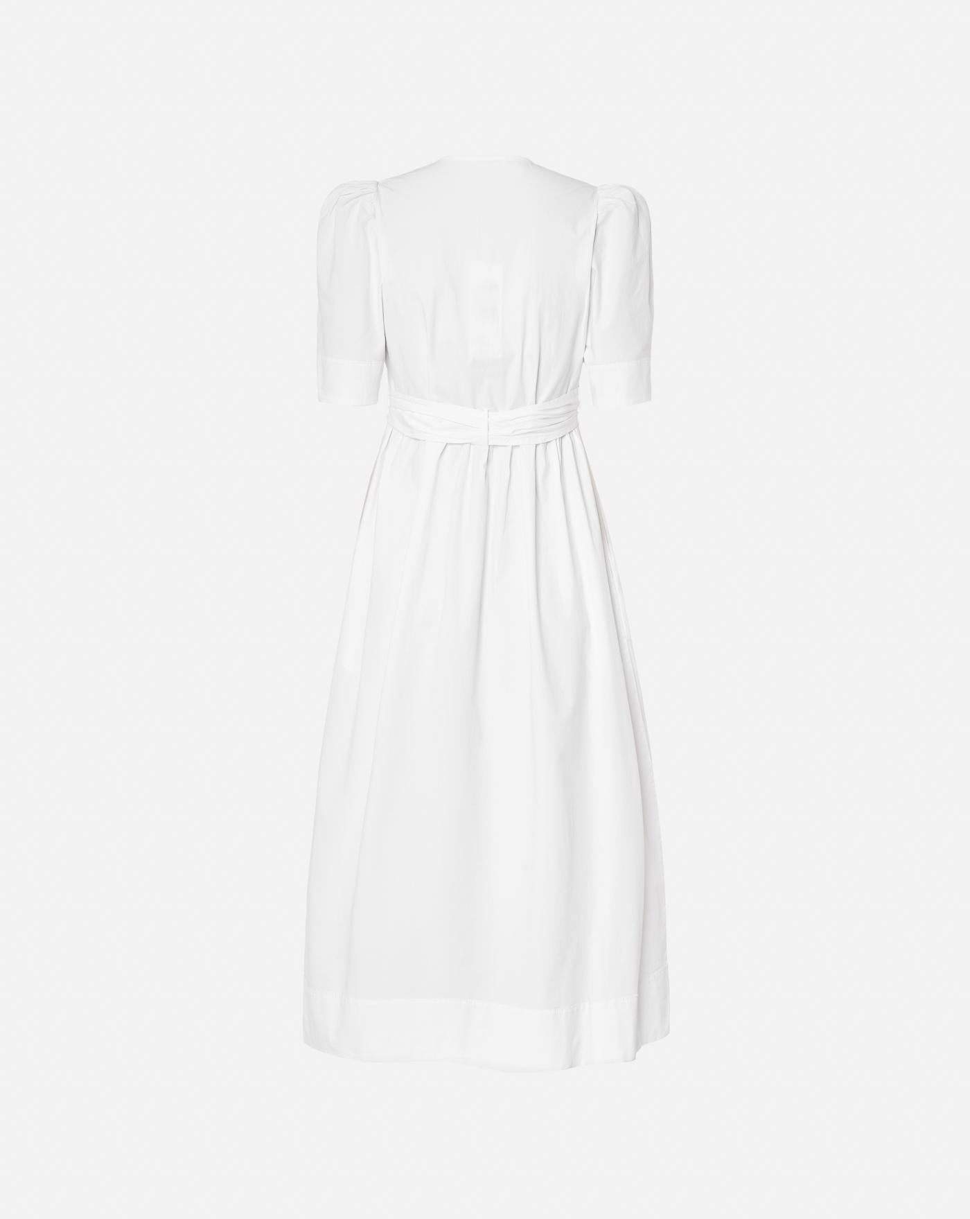 Vestido Ganni Washed Stretch W0306 151 GANNI 