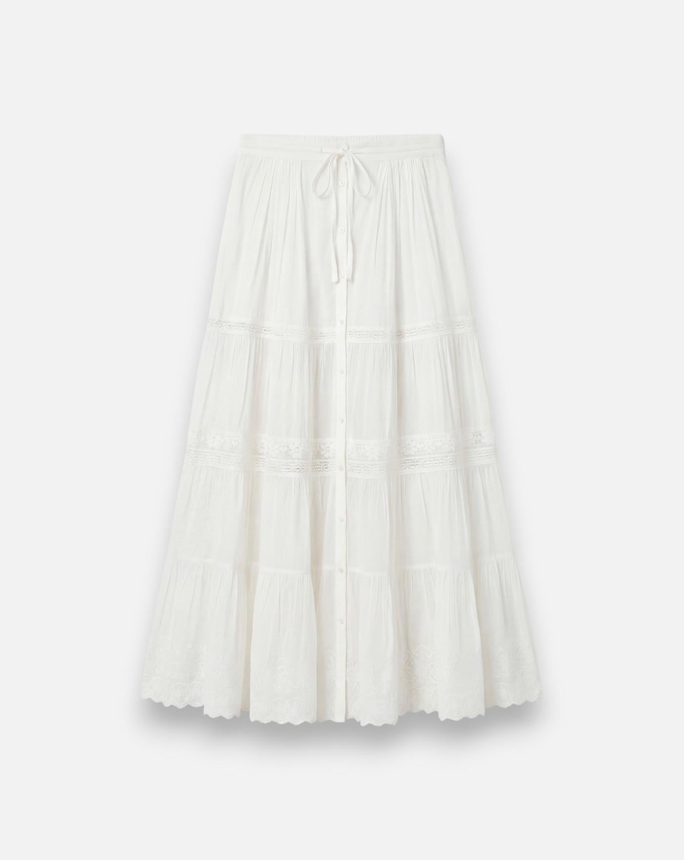 Falda Vanessa Bruno Caravelle 6EVA53V07316 BLANC VANESSA BRUNO 