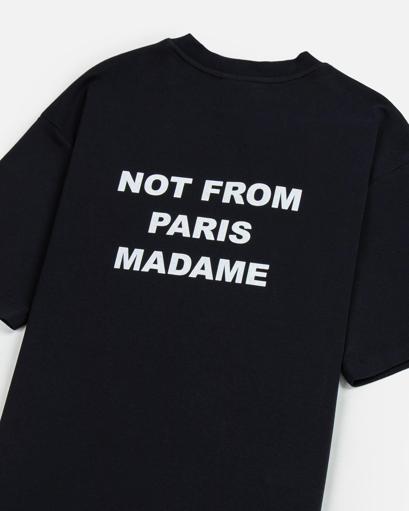 Camiseta Drole de Monsieur Le T-Shirt Slogan TS203 CO002 BL DROLE DE MONSIEUR 