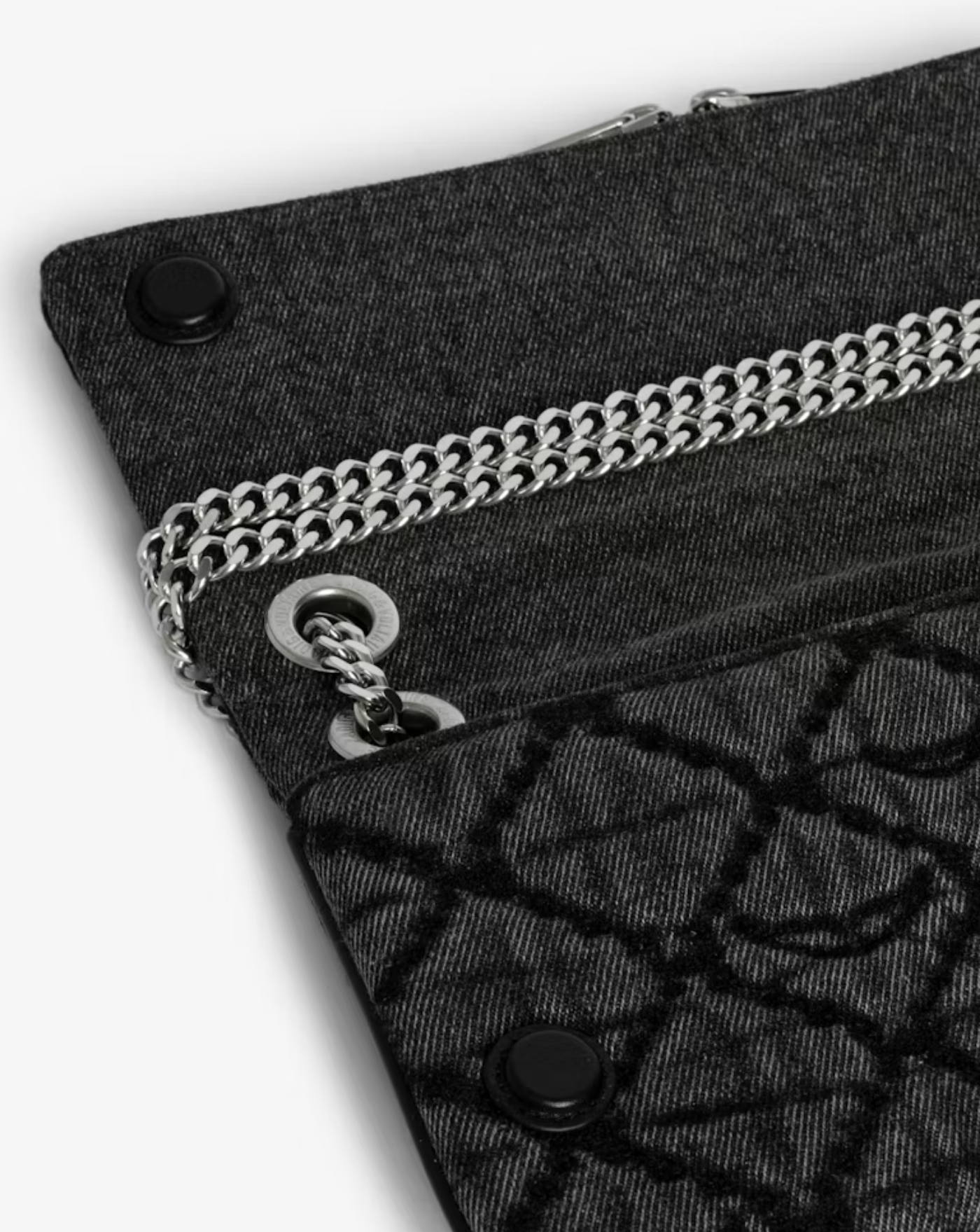 Bolso Zadig & Voltaire Rocky II Denim Monogram LWBA04079 098 ZADIG & VOLTAIRE 