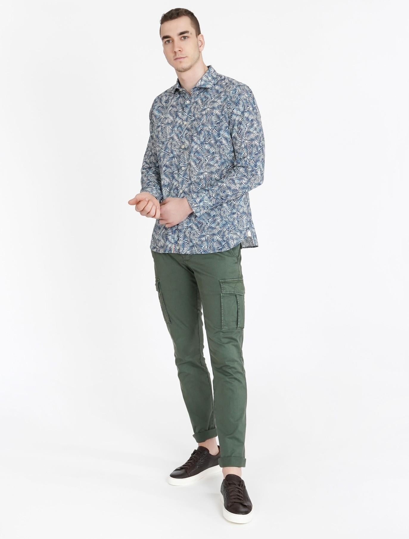 Camisa Tintoria Mattei Estampado 1RF4NJWFD4 88 TINTORIA MATTEI 