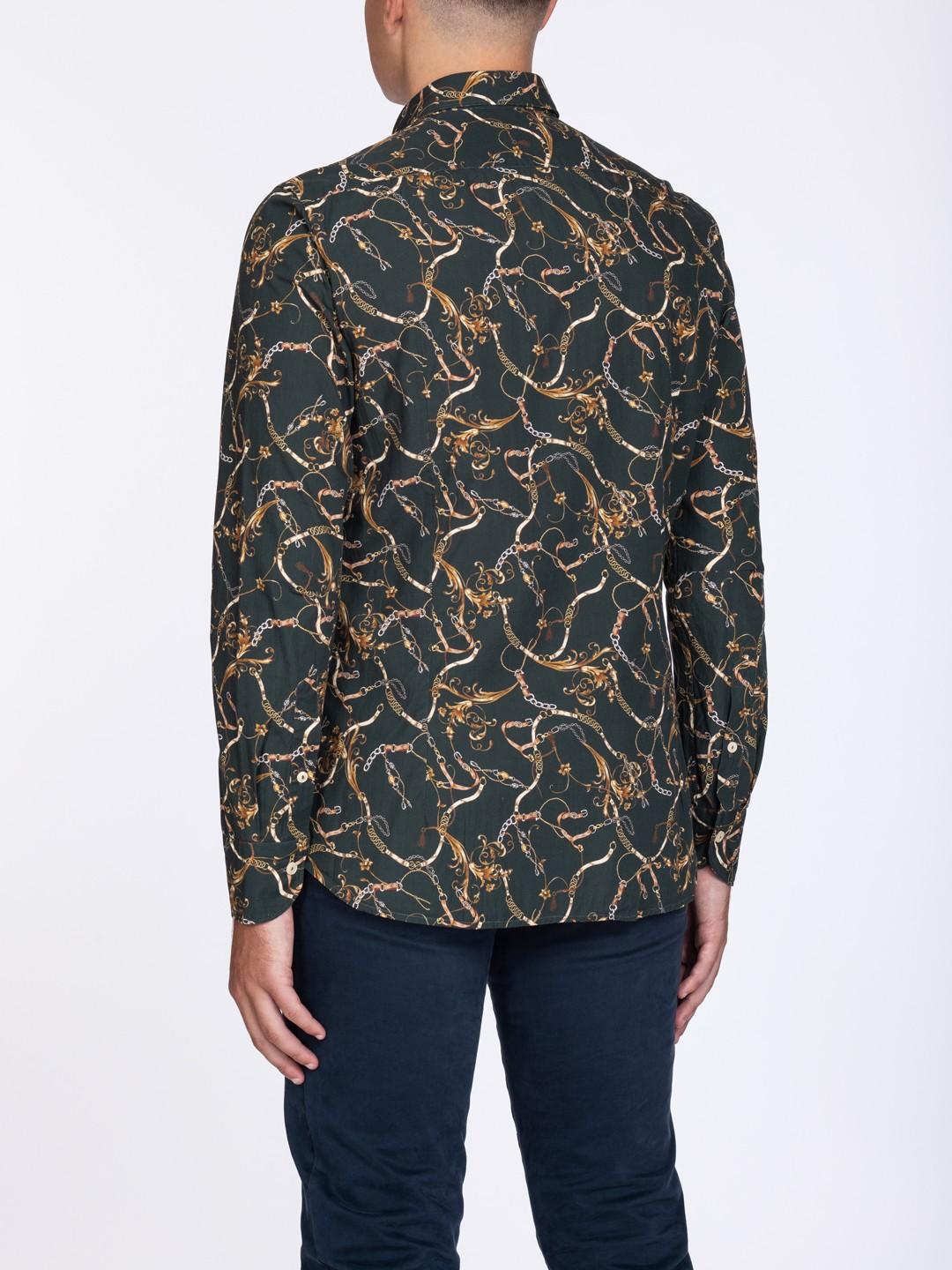 Camisa Tintoria Mattei Estampado 1RCWNJWFU1 60 TINTORIA MATTEI 