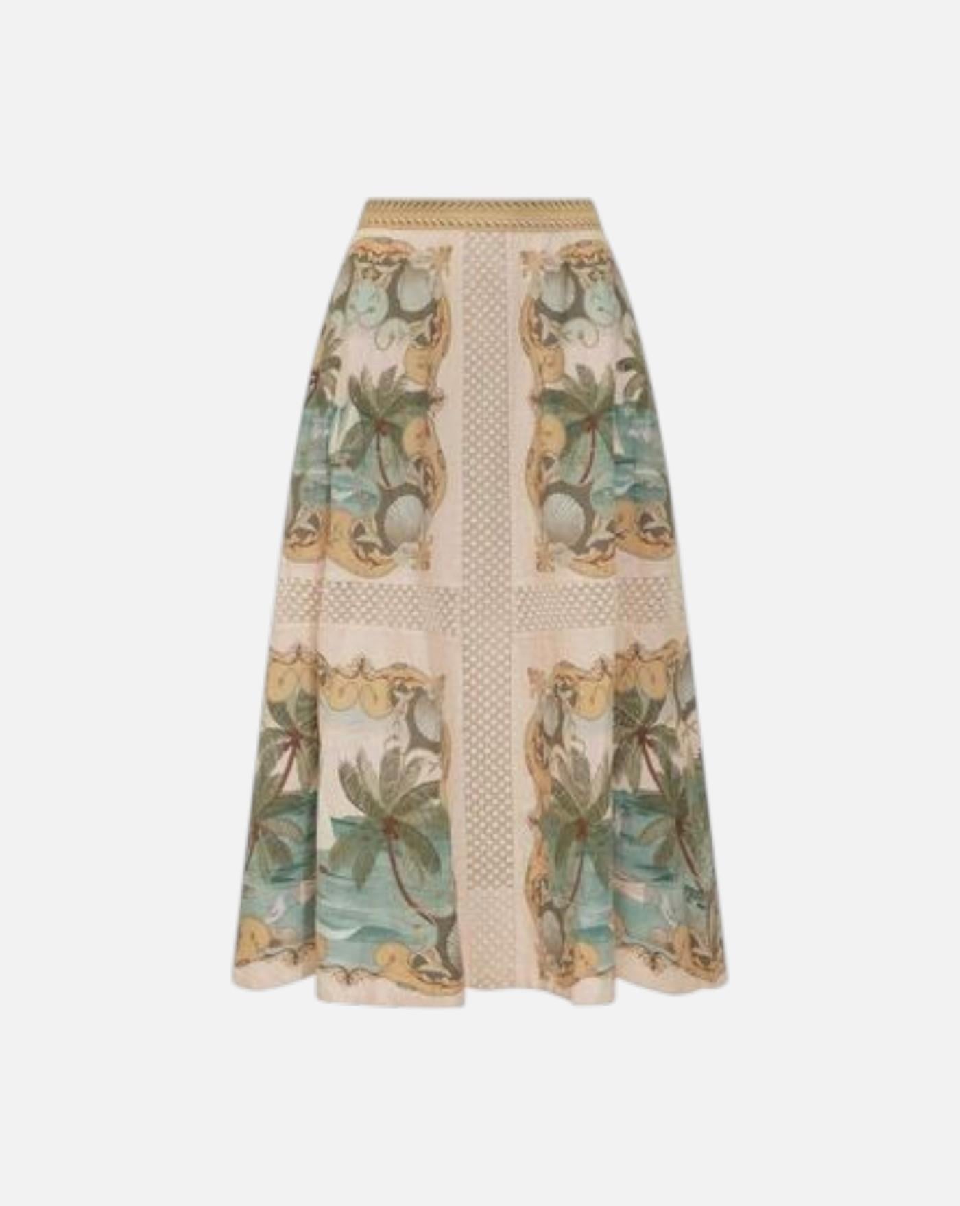 Falda Farm Rio Royal Sea Multicolor 349108 26080 ROYAL SEA MULTICOLOR FARM RIO 