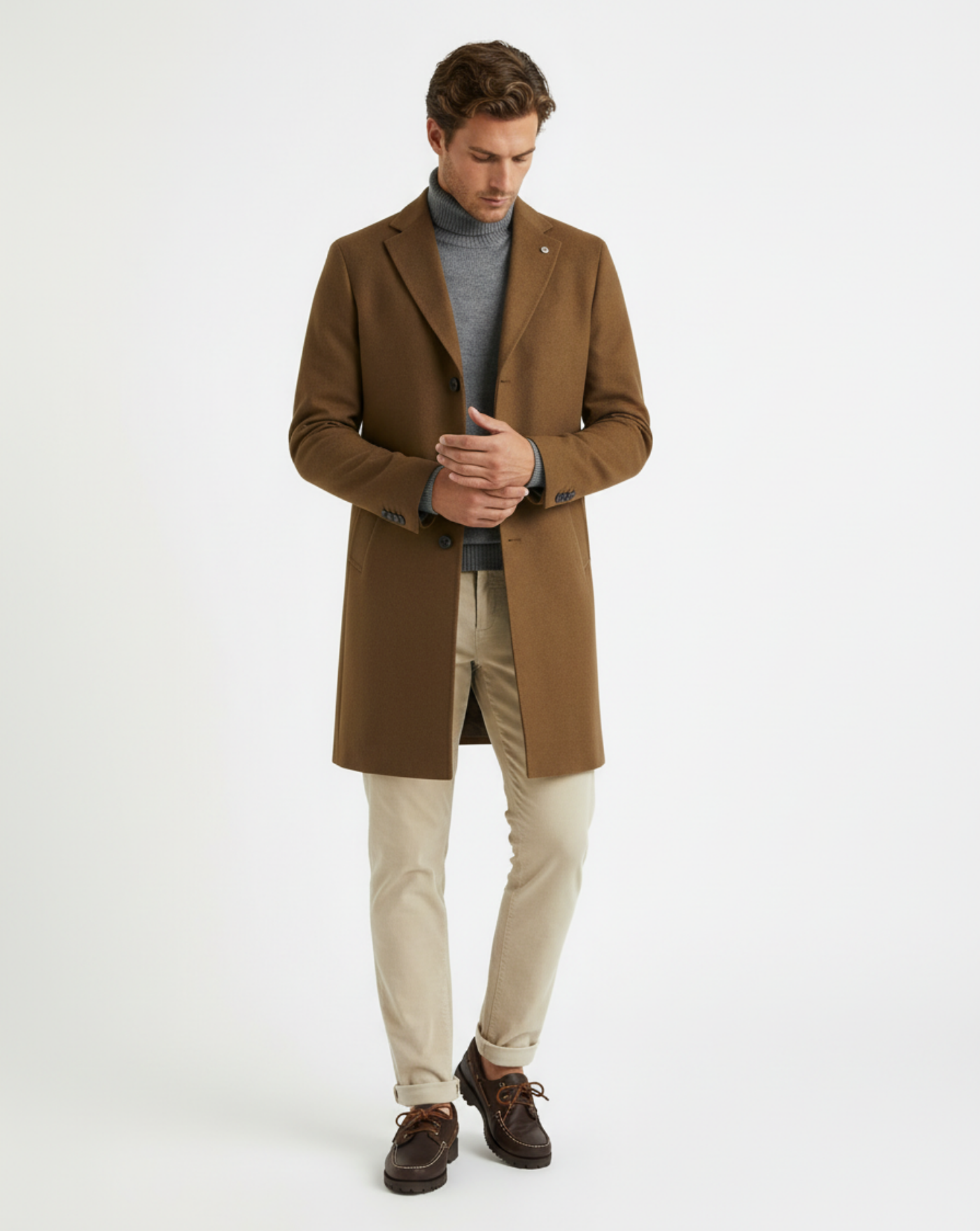 Abrigo L.B.M. 1911 7490 47525/1BROWN L.B.M. 1911 