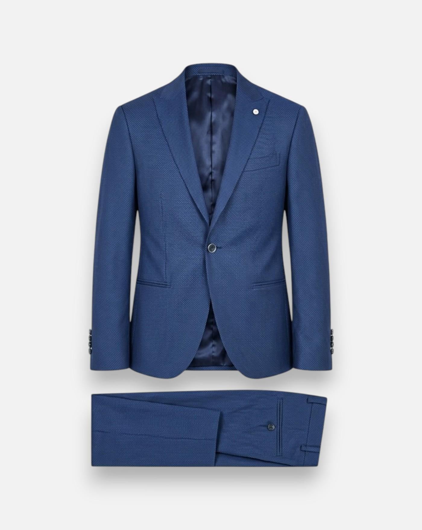 Traje L.B.M. 330041 3438 BLUE LUIGI BIANCHI MANTOVA 