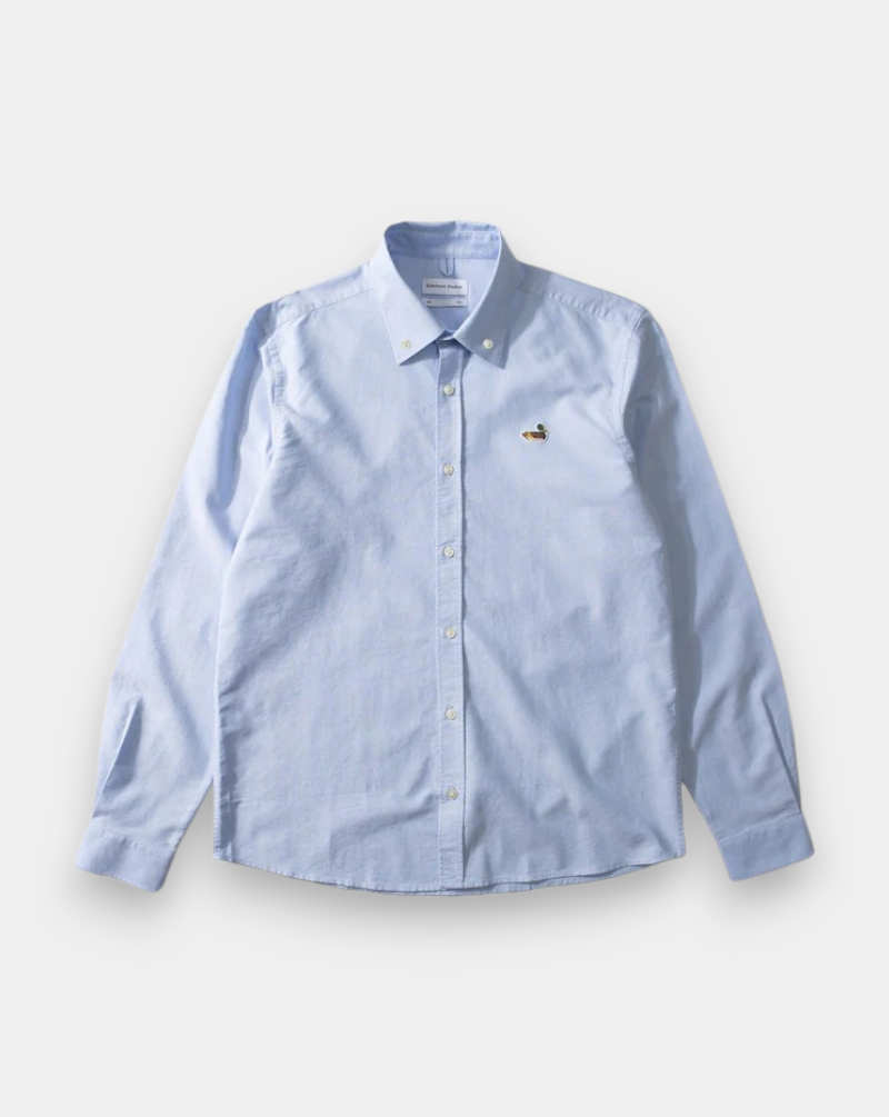 Camisa Edmmond Button Down 1251001500 PLAIN LIGHT BLUE EDMMOND 