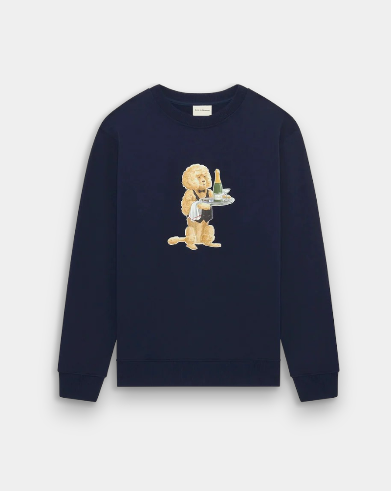 Sudadera Drole de Monsieur Le Sweatshirt Poodle SW182 CO127 NY DROLE DE MONSIEUR 