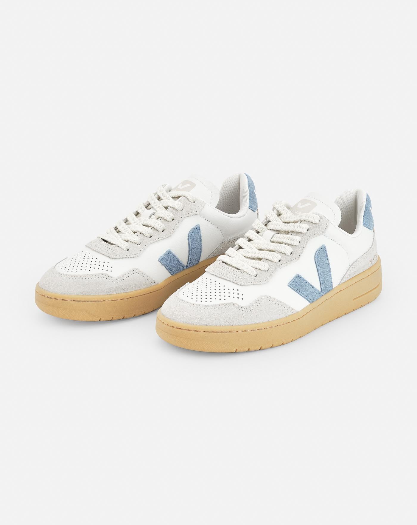 Zapatillas Veja V-90 Extra White Aqua VD2003895A EXTRA-WHITE_AQUA_NATURAL VEJA 