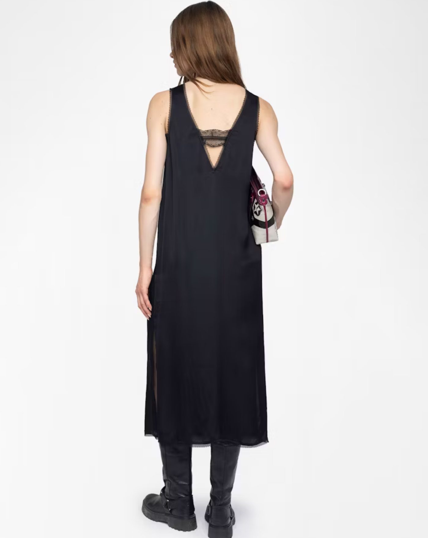 Vestido Zadig & Voltaire Renzo Satin WWDR02556 011 ZADIG & VOLTAIRE 