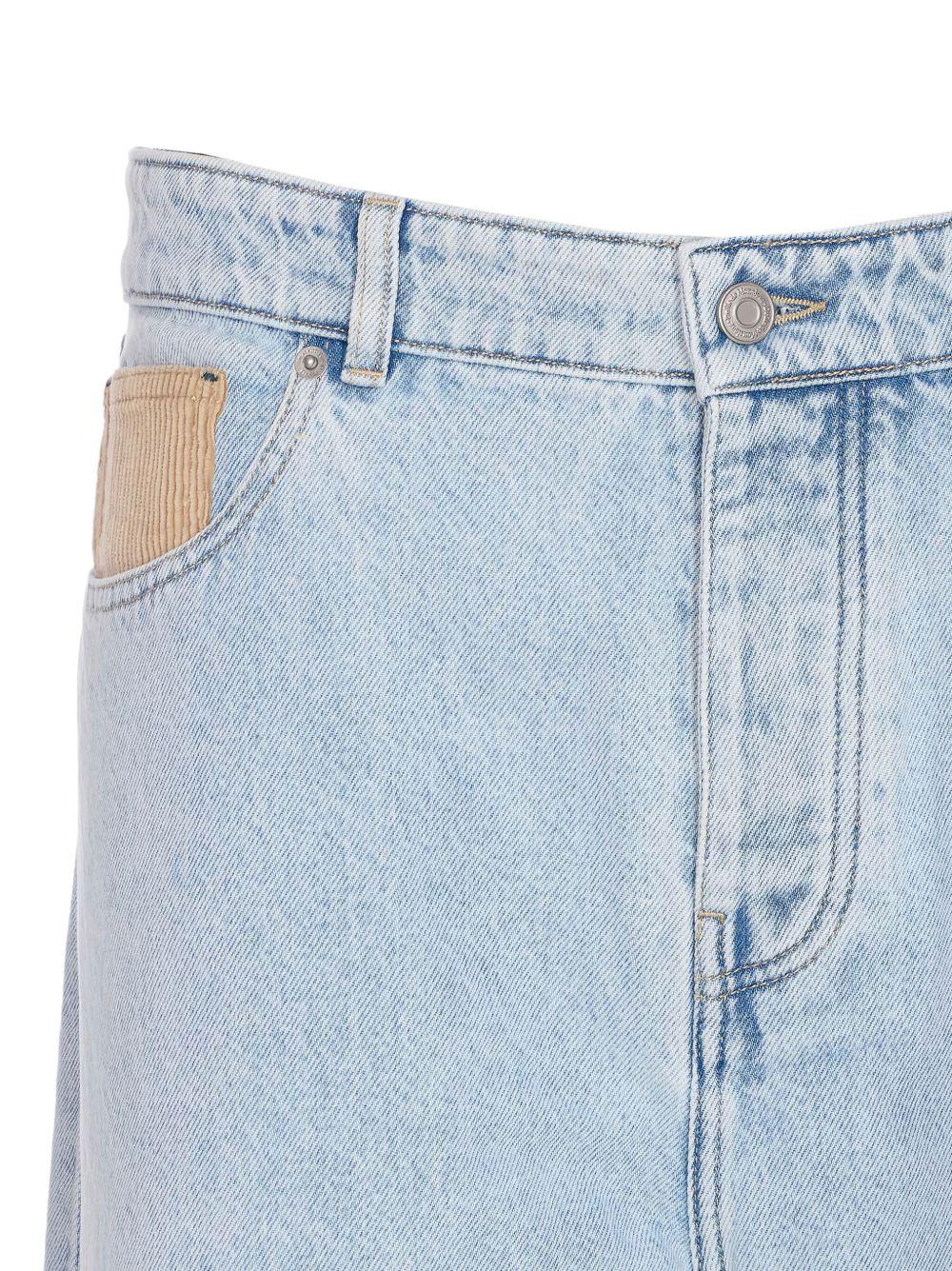 Denim Drole de Monsieur Le Jean Delave BP199 CO123 LBE DROLE DE MONSIEUR 