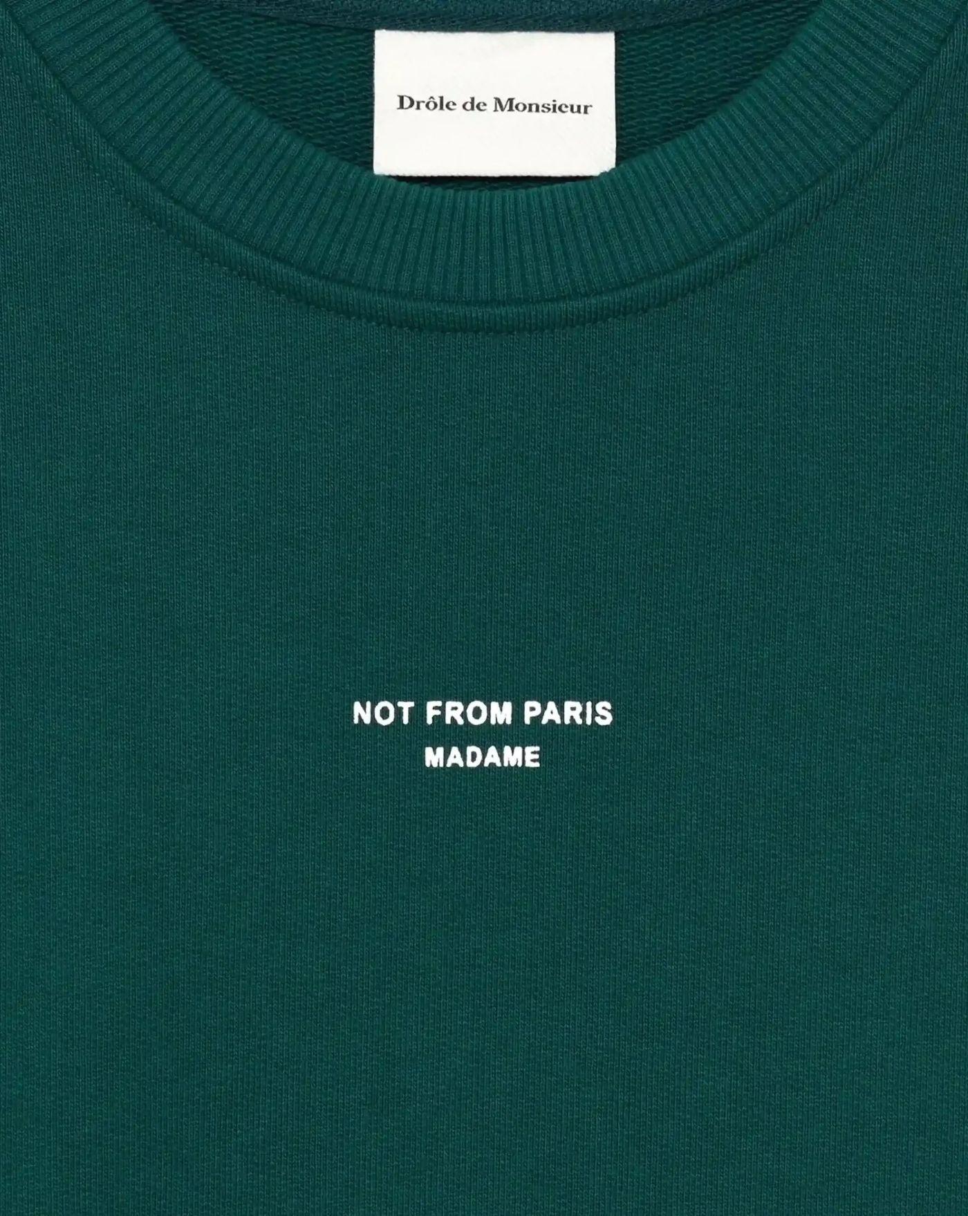 Sudadera Drole de Monsieur Classic Slogan Sweatshirt SW148 CO127 DGN DROLE DE MONSIEUR 