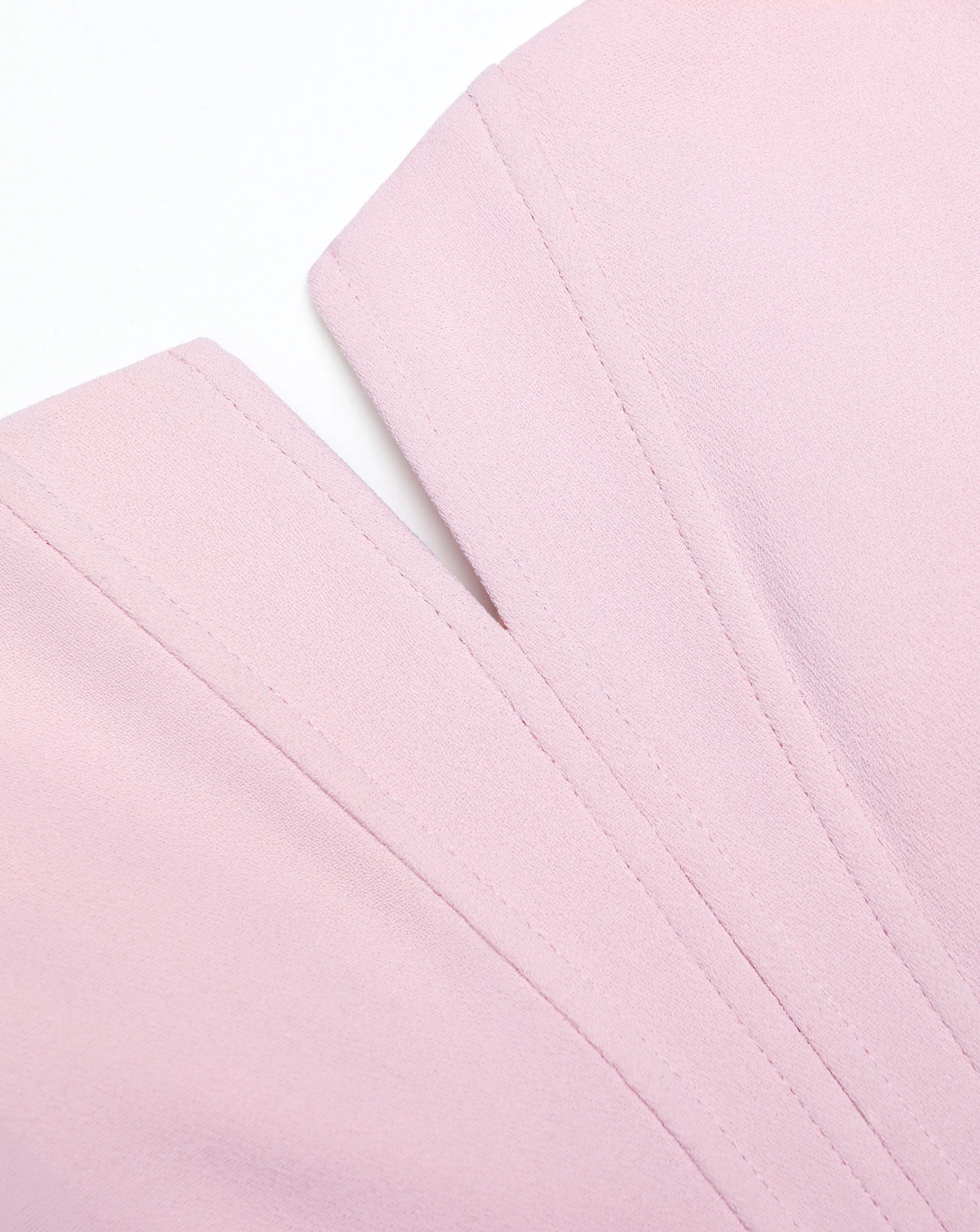 Vestido Self Portrait Pink Crepe Midi Dress SS26105MP PINK SELF-PORTRAIT 