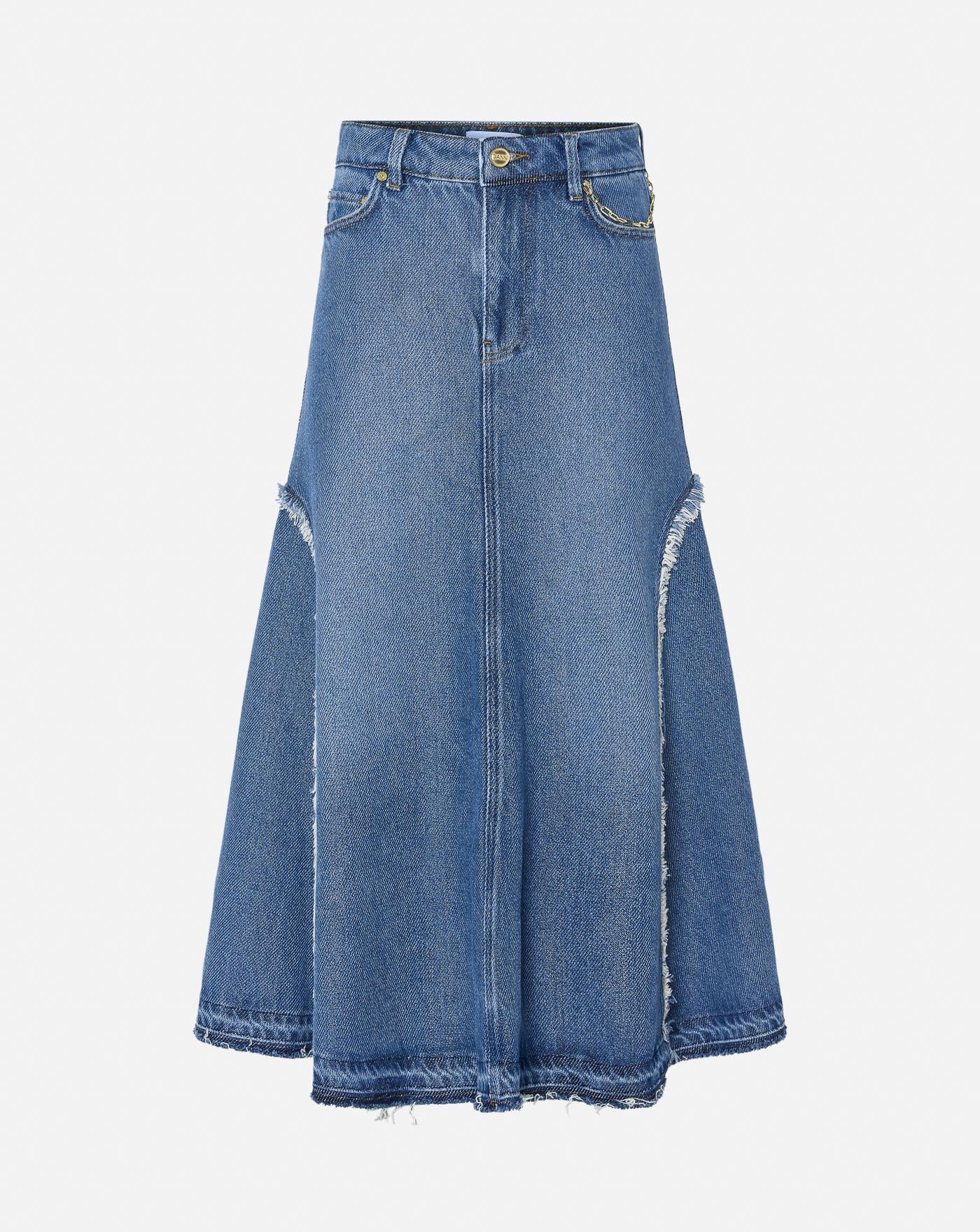 Falda Ganni Heavy Denim J1601 566 GANNI 